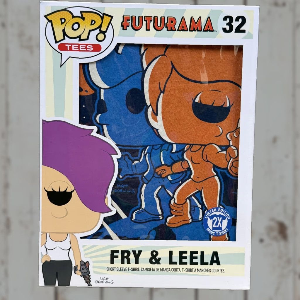 Vintage Futurama Shirt Mens 2XL Black Leela Fry Pop Culture Graphic Print Tee Limited Edition Nike? Size US XXL / EU 58 / 5 - 1 Thumbnail