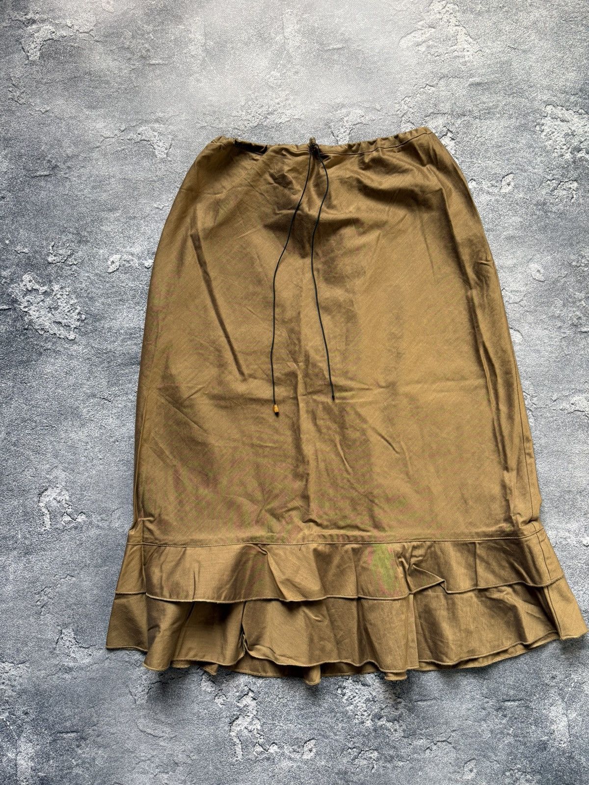 Cop Copine Vintage 00s Cop Copine Paris Y2K Ruffled Layered Skirt Rare Size 27" / US 4 / IT 40 - 2 Thumbnail