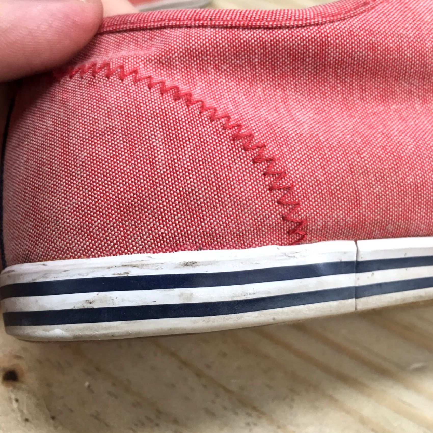 Nautica Nautica Womens Casual Low Top Sneakers NW007E Pink Fabric Lace Up Flats Shoes Size M / US 6-8 / IT 42-44 - 7 Thumbnail