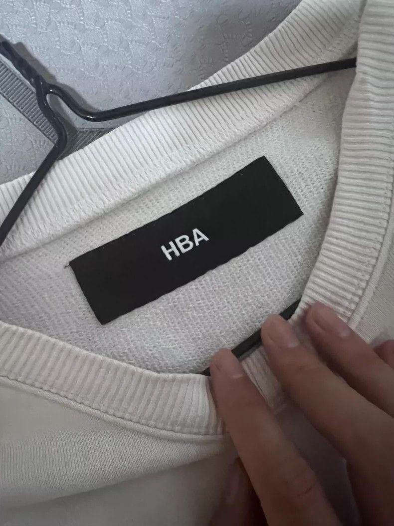 Hood By Air Hood By Air Hood By Air Long Sleeve White Sweatshirt-2507 Size US L / EU 52-54 / 3 - 3 Thumbnail