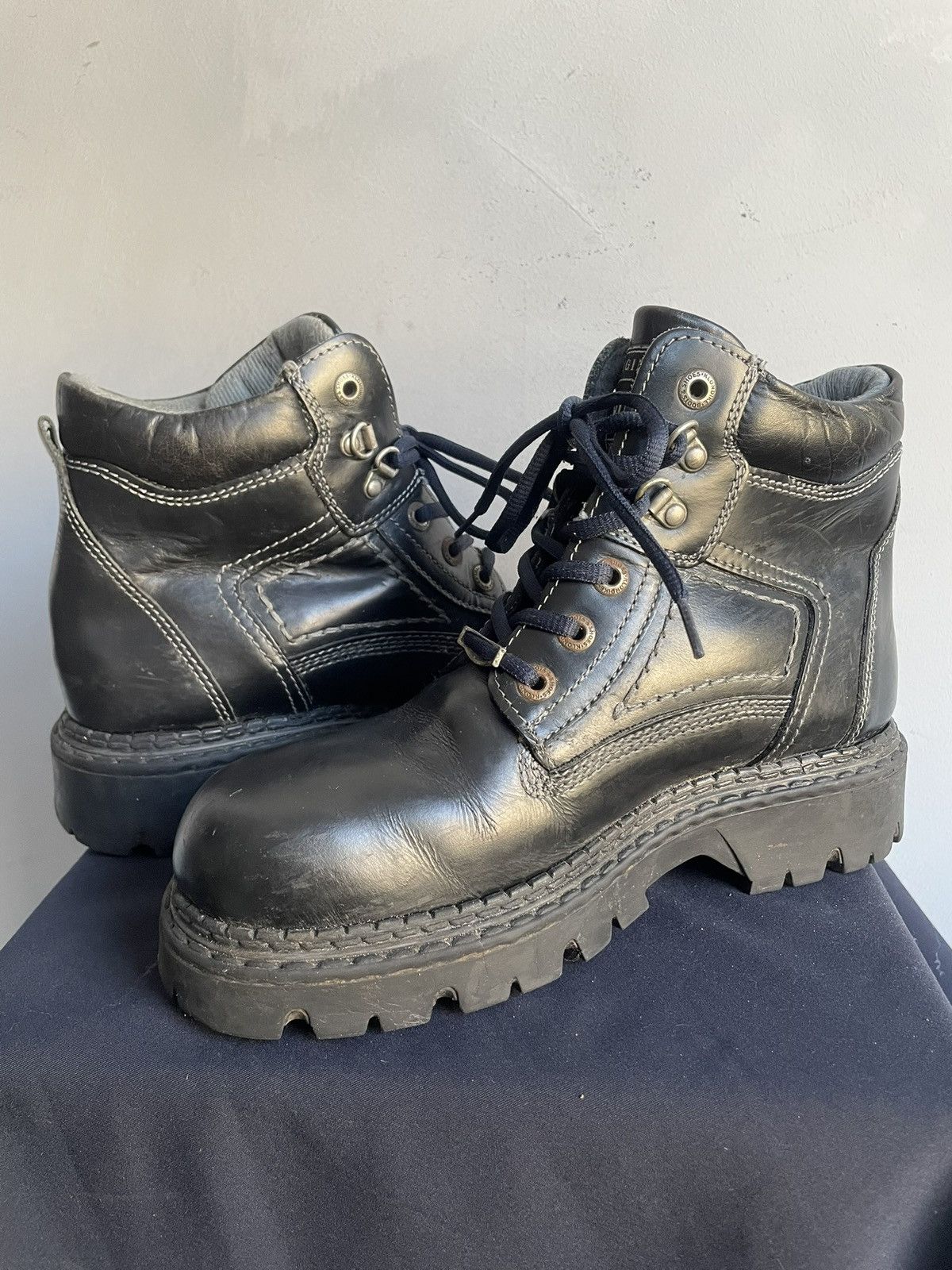 Other Klondike Black Boots Platform New Rock Style avant garde Size US 8 / EU 41 - 9 Thumbnail