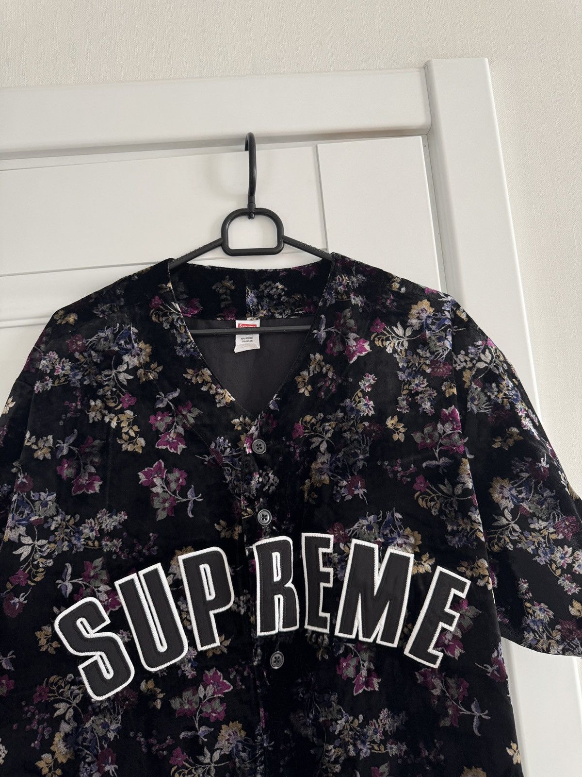 Apparel Supreme Velour Football Jersey Supreme Velour Football