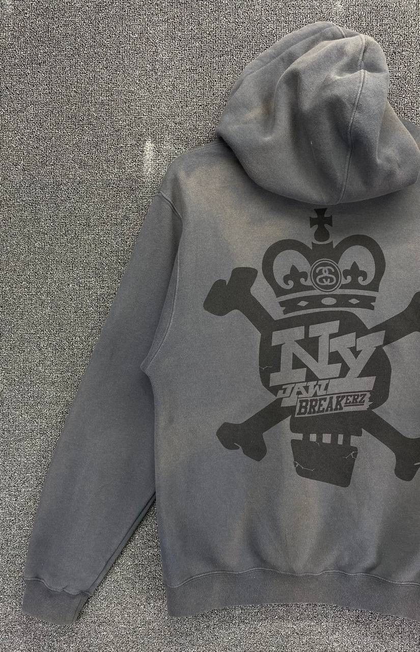 Stussy Vintage Stussy NY Jaw Breakerz Hoodie Sweatshirt Size US S / EU 44-46 / 1 - 3 Thumbnail