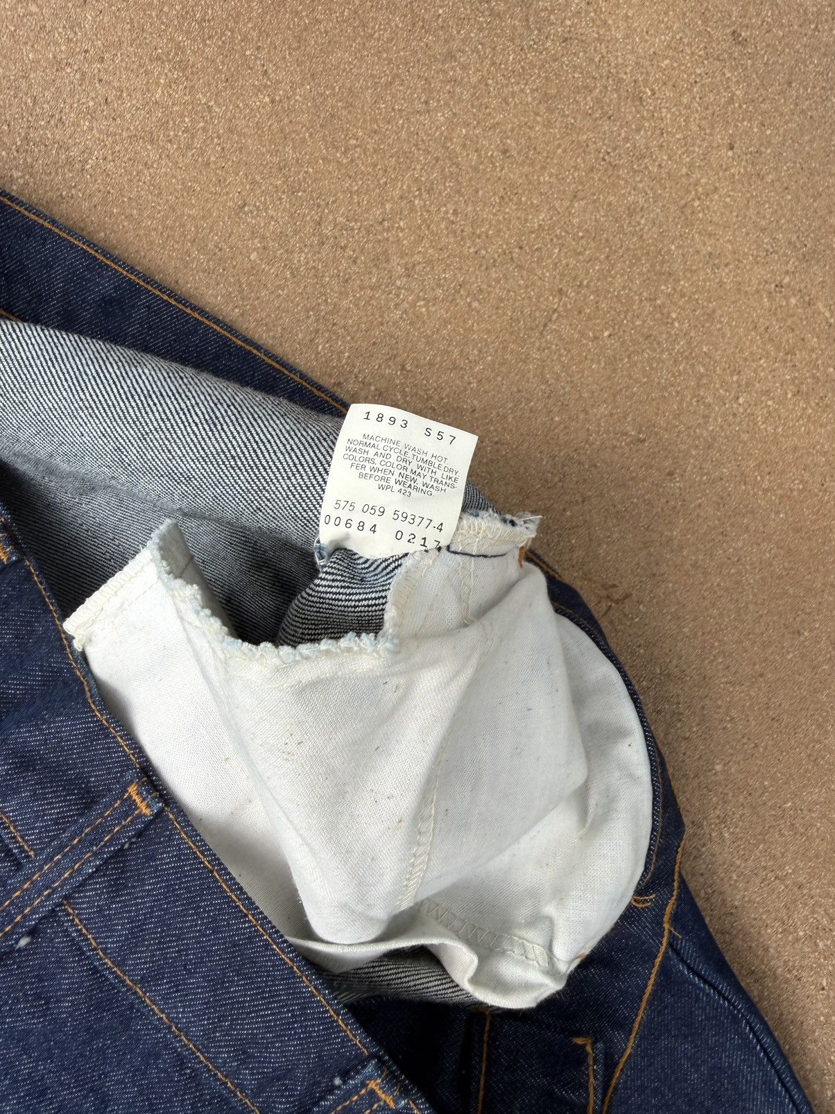 Levi's Vtg 80’s Levi’s 684 Orange Tab Bellbottom Flare Jeans 38x30 Size US 38 / EU 54 - 6 Thumbnail
