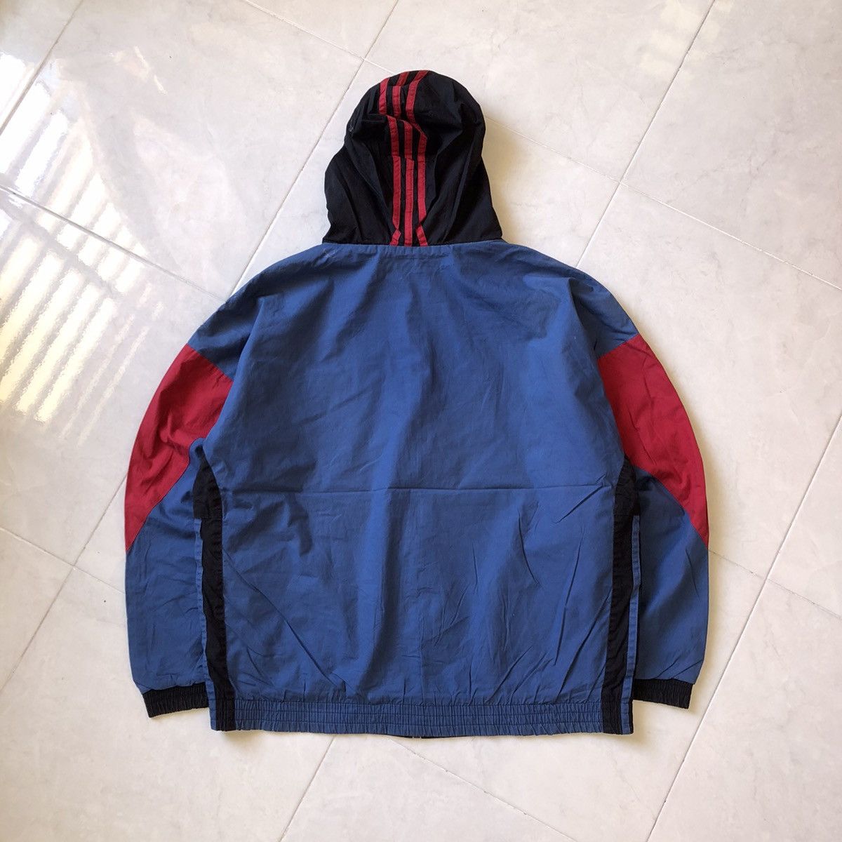 Adidas ADIDAS Sport Embroidery Logo Multicolor Hooded Jacket Size US S / EU 44-46 / 1 - 3 Thumbnail