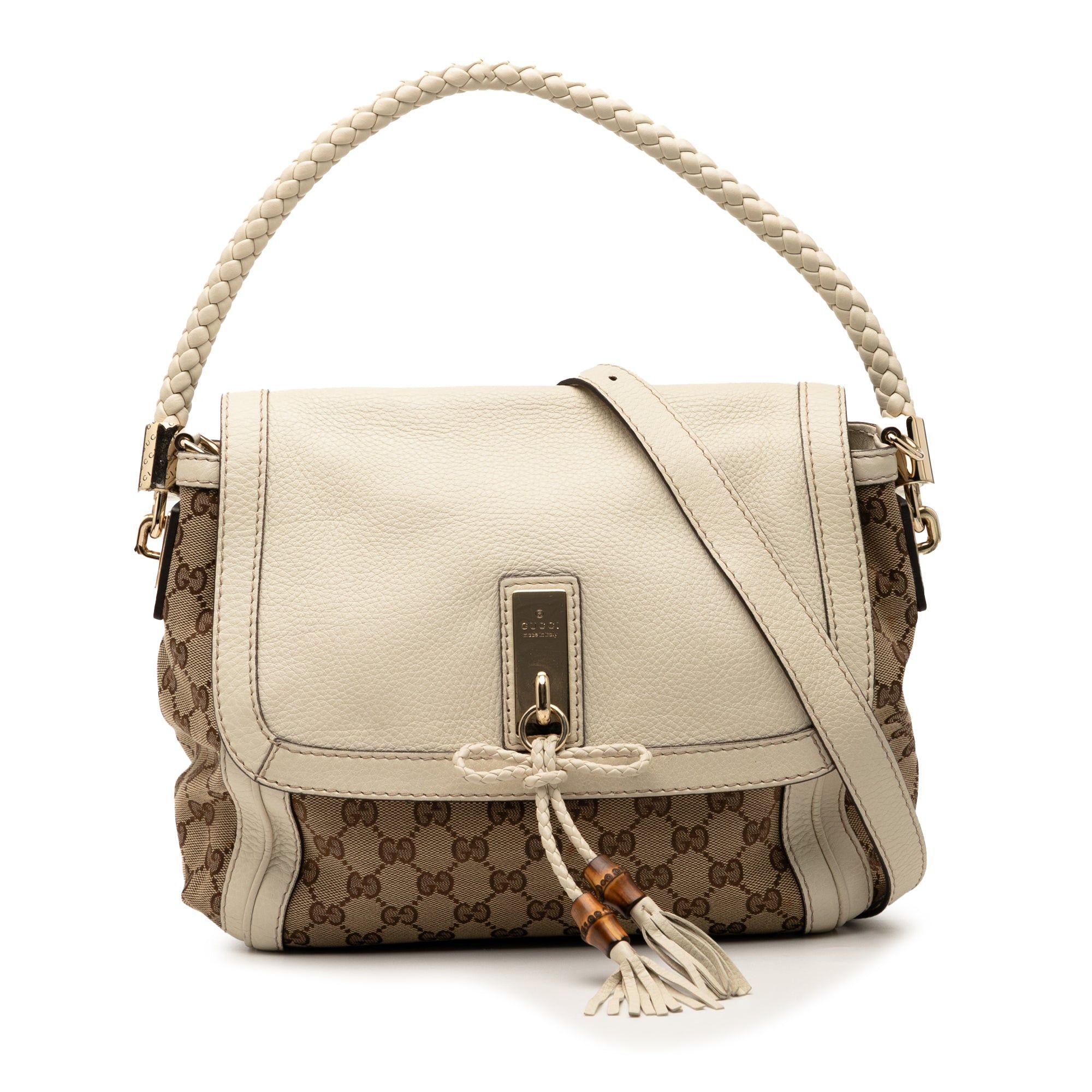 Gucci GG Canvas Bella Flap Satchel Size ONE SIZE - 1 Thumbnail