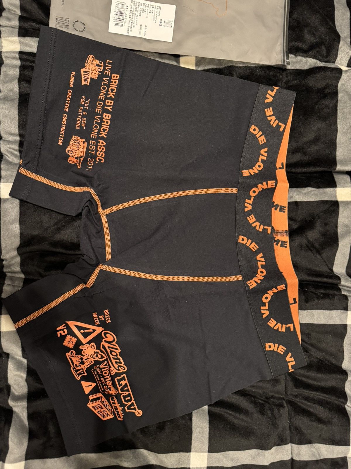 Vlone VLONE BOXERS - BLACK SIZE M BRAND NEW NEVER WORN Size 32 - 1 Thumbnail