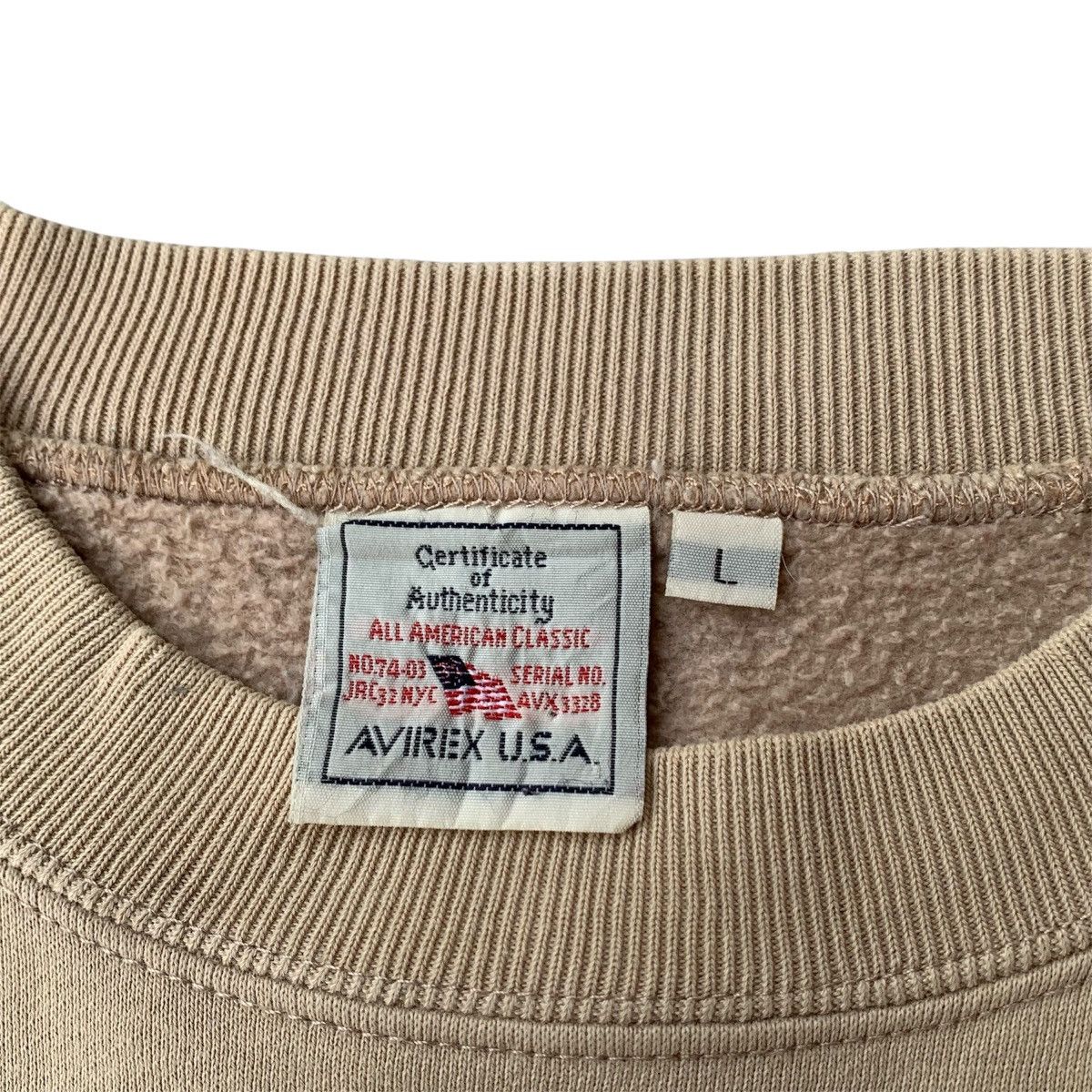 Avirex Vintage Avirex Emboridery Logo Sweatshirt Size US L / EU 52-54 / 3 - 7 Thumbnail