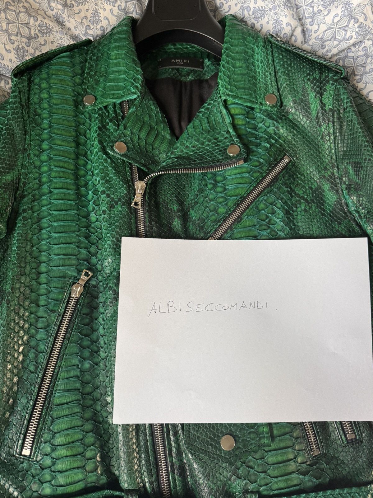 Amiri Amiri Python jacket Size US M / EU 48-50 / 2 - 7 Thumbnail
