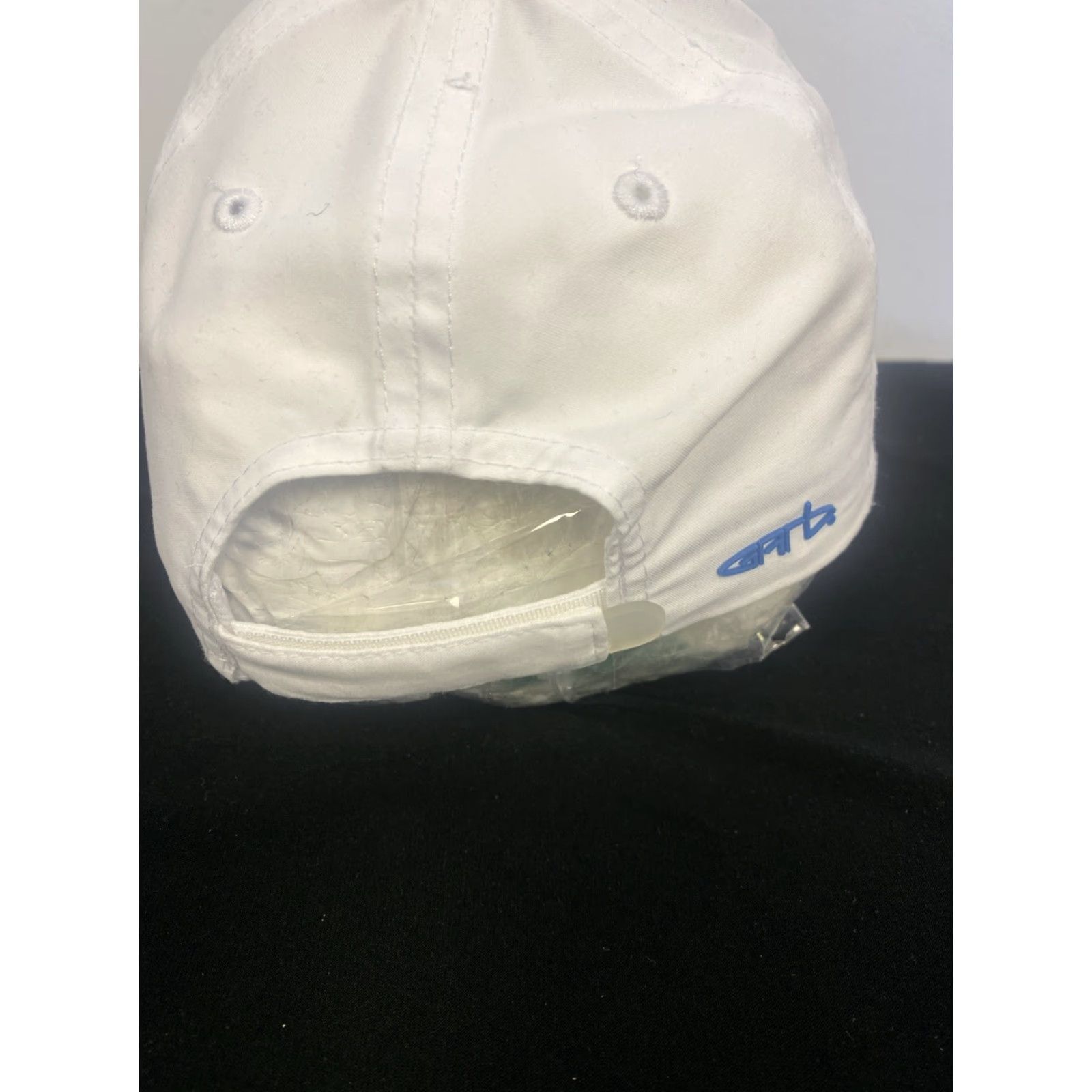 Vintage PGA White Cap Patch Cap Adjustable Strapback Golf Hat Men One Size White PGA Jr. League Patch Cap Garb /641 Size ONE SIZE - 4 Thumbnail