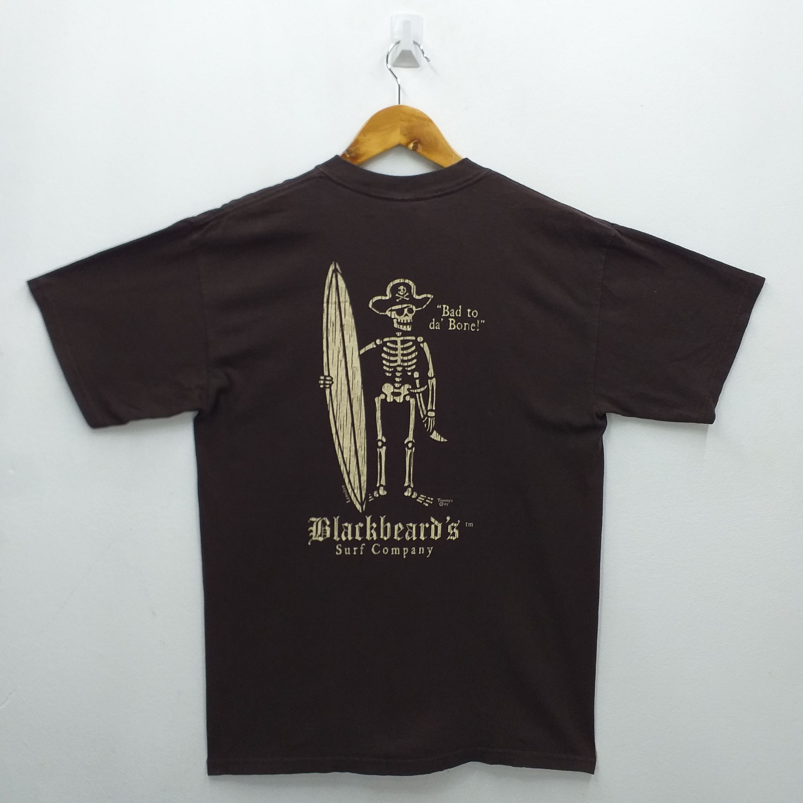 Sun Surf Vintage Blackbaerd's Surf Company Medium Tee -E109 Size US M / EU 48-50 / 2 - 1 Thumbnail