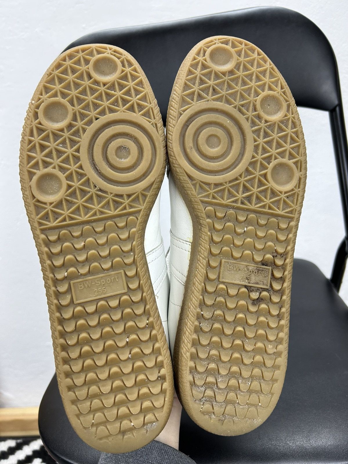 Vintage Vintage BW Sport GATs Sneakers Leather White Military Size US 7.5 / EU 40-41 - 6 Thumbnail
