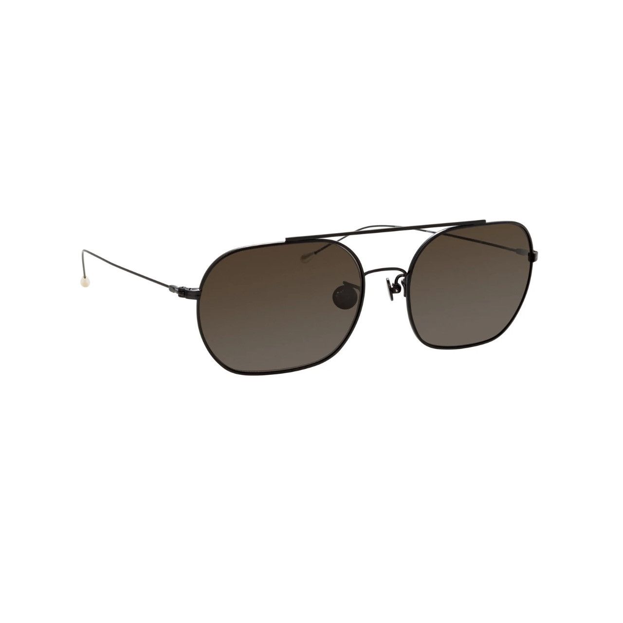 Ann Demeulemeester Ann Demeulemeester Sunglasses Shiny Black and Grey Size ONE SIZE - 2 Thumbnail