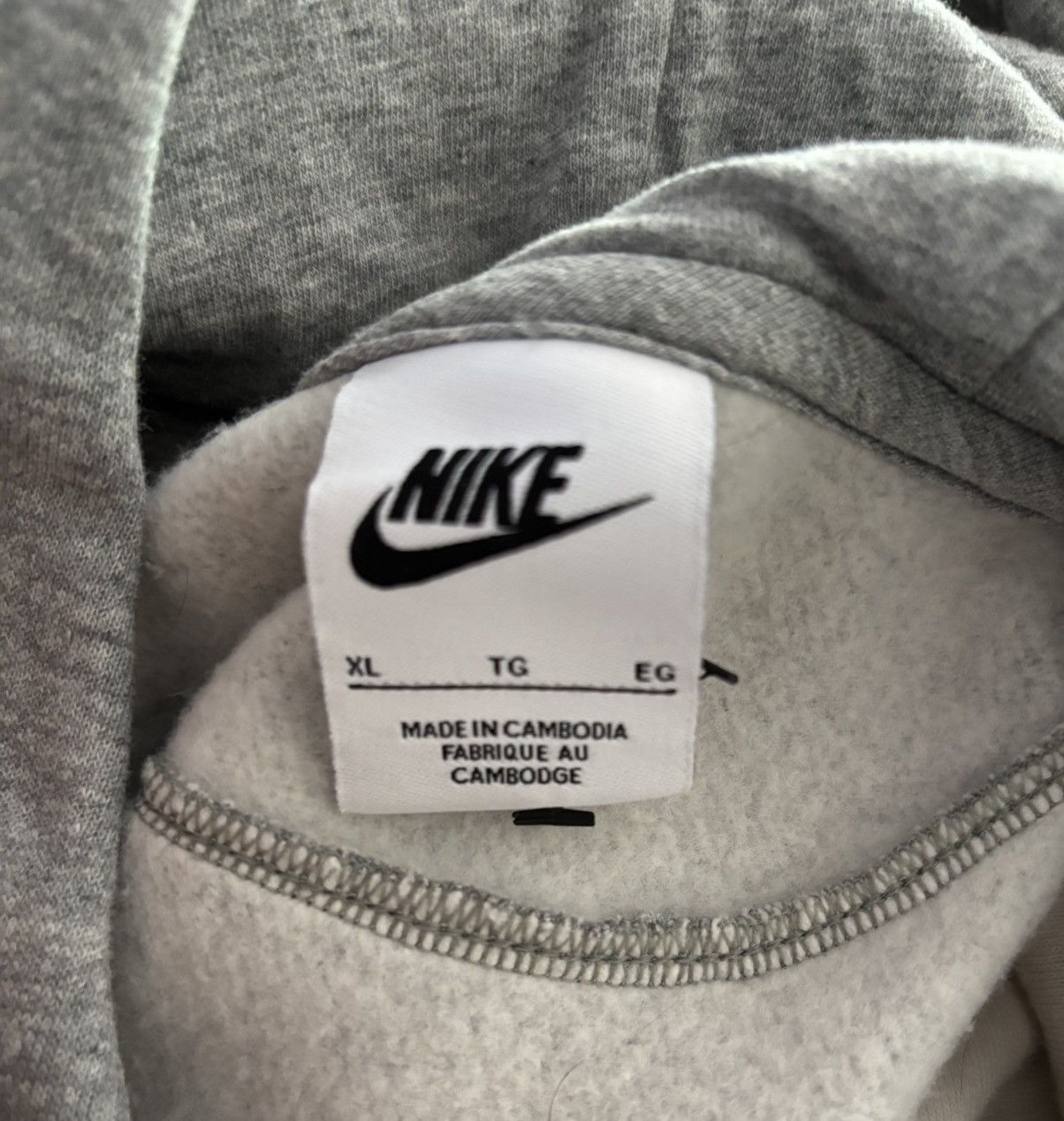Nike Grey Nike Hoodie Size S / US 4 / IT 40 - 5 Thumbnail