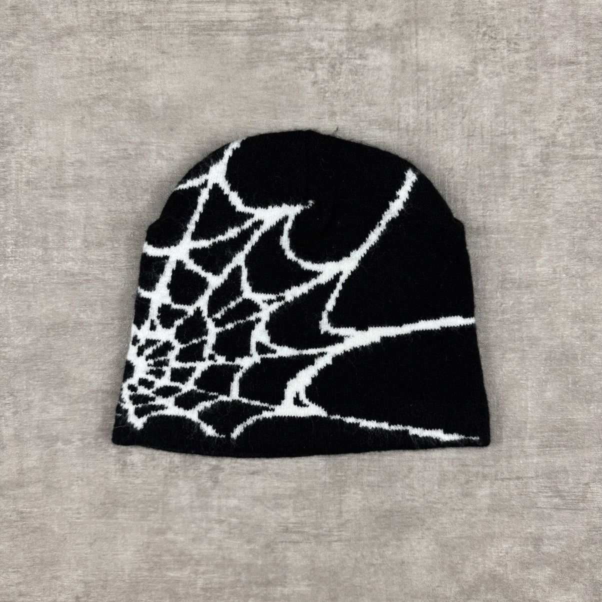 Other Spider Web Beanie Hat Size ONE SIZE - 6 Thumbnail