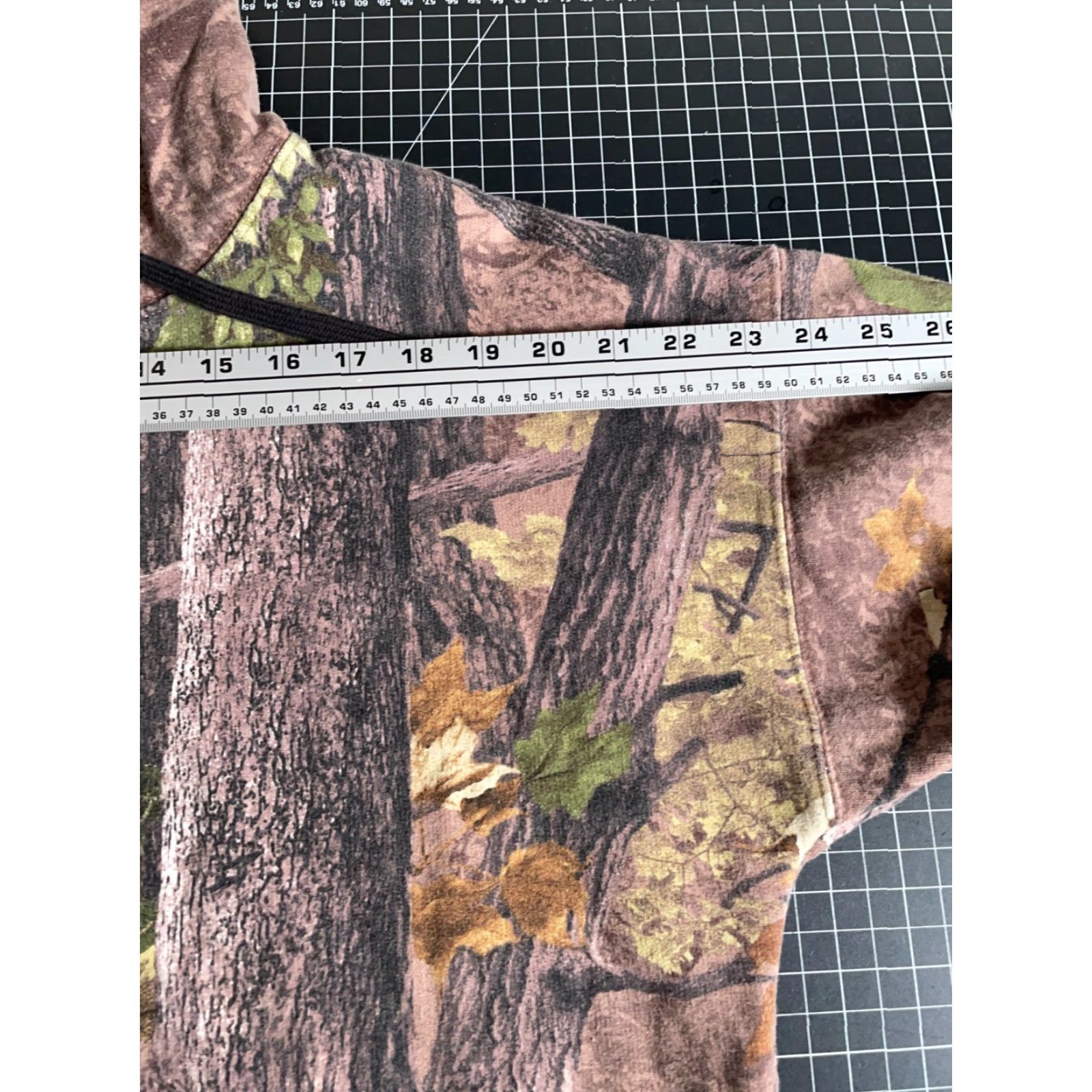 Vintage Thunder Sportswear Hoodie Adult Large Brown Camouflage Sweatshirt Long Sleeve Crew Neck Pullover Nature Outdoor Hunting Size US L / EU 52-54 / 3 - 7 Thumbnail