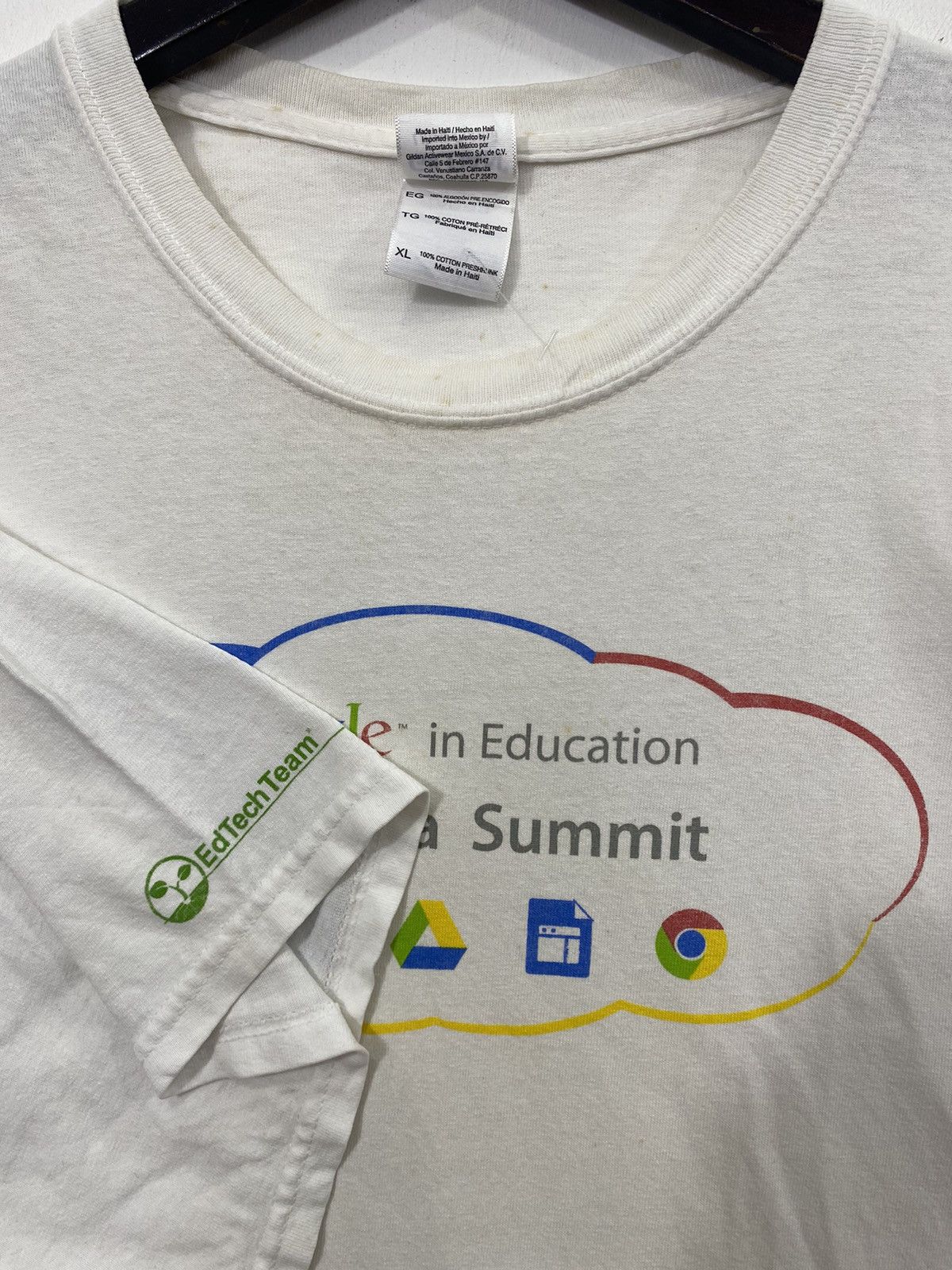 Microsoft 💥VINTAGE GOOGLE education Tech team California tee shirt Size US XL / EU 56 / 4 - 2 Thumbnail
