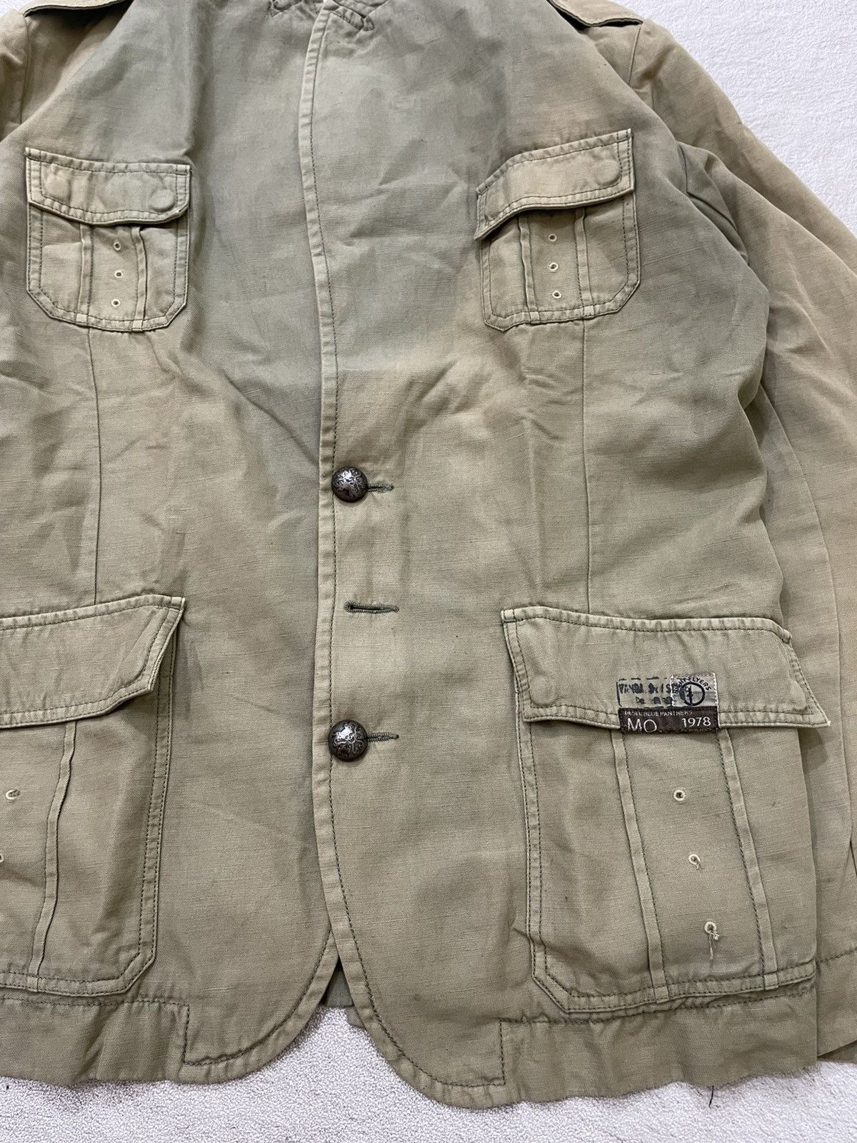 14th Addiction 2000s Diesel Poem Military Field l Olive Utility Cargo Ifsix Size US XXL / EU 58 / 5 - 3 Thumbnail
