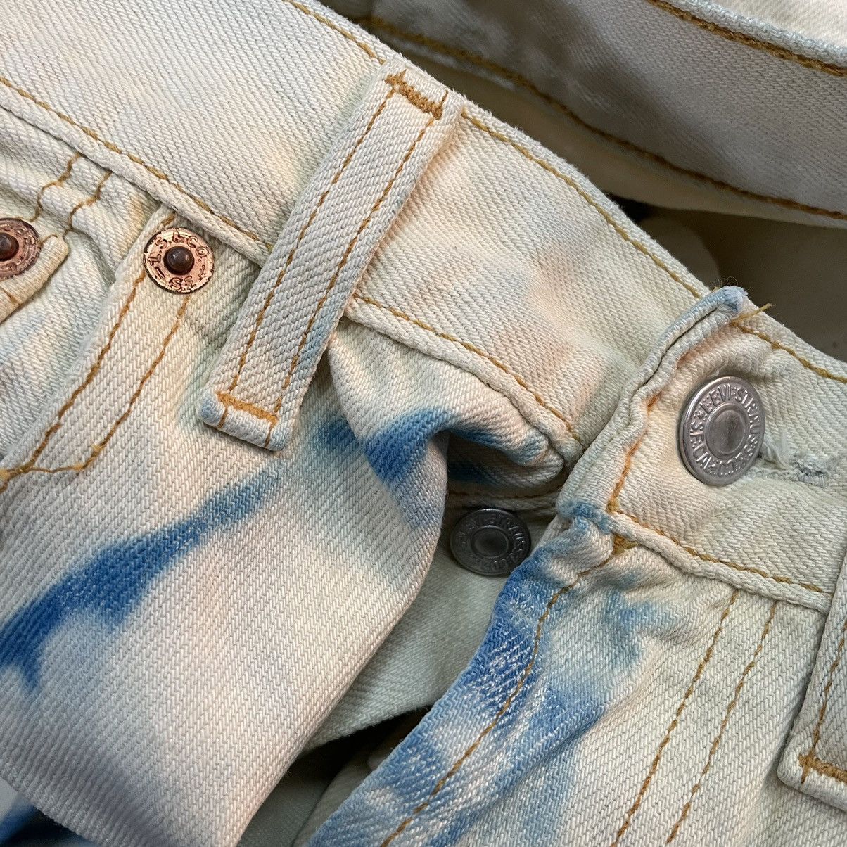 Levi's Levis 501 31x34 custom squid 🦑 print very rare Size US 31 - 18 Thumbnail