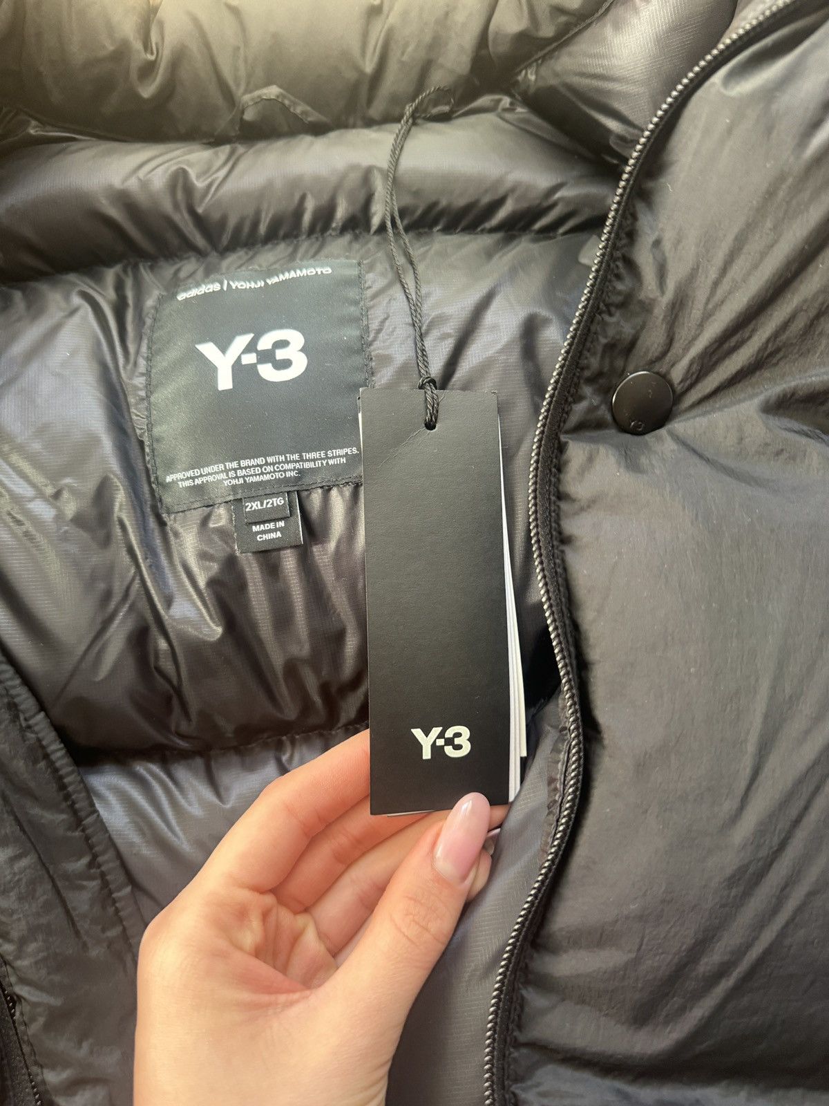 Y-3 Adidas Y-3 puffer Size US XXL / EU 58 / 5 - 5 Thumbnail