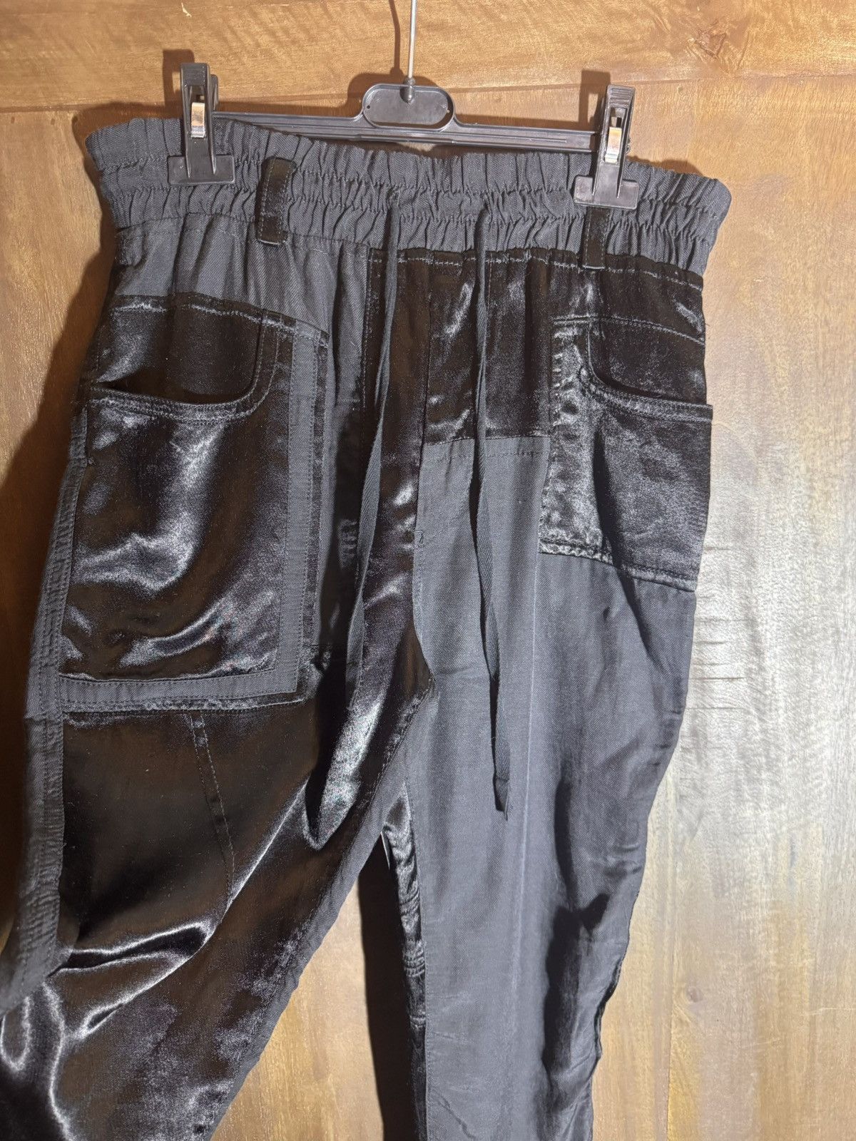 Haider Ackermann haider ackermann patchwork satin joggers biker pants 38 Size 27" / US 4 / IT 40 - 7 Thumbnail