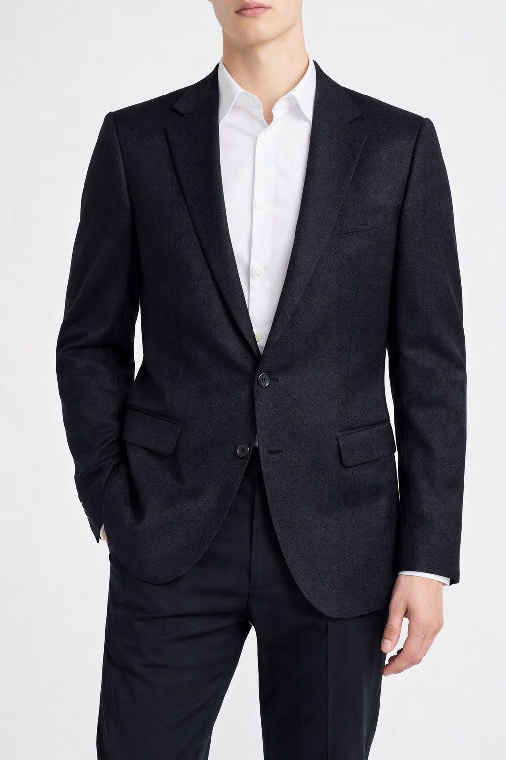 Allsaints ALLSAINTS “Mort” Italian Cloth Blazer Sport Coat Black 40R Size 40R - 5 Thumbnail