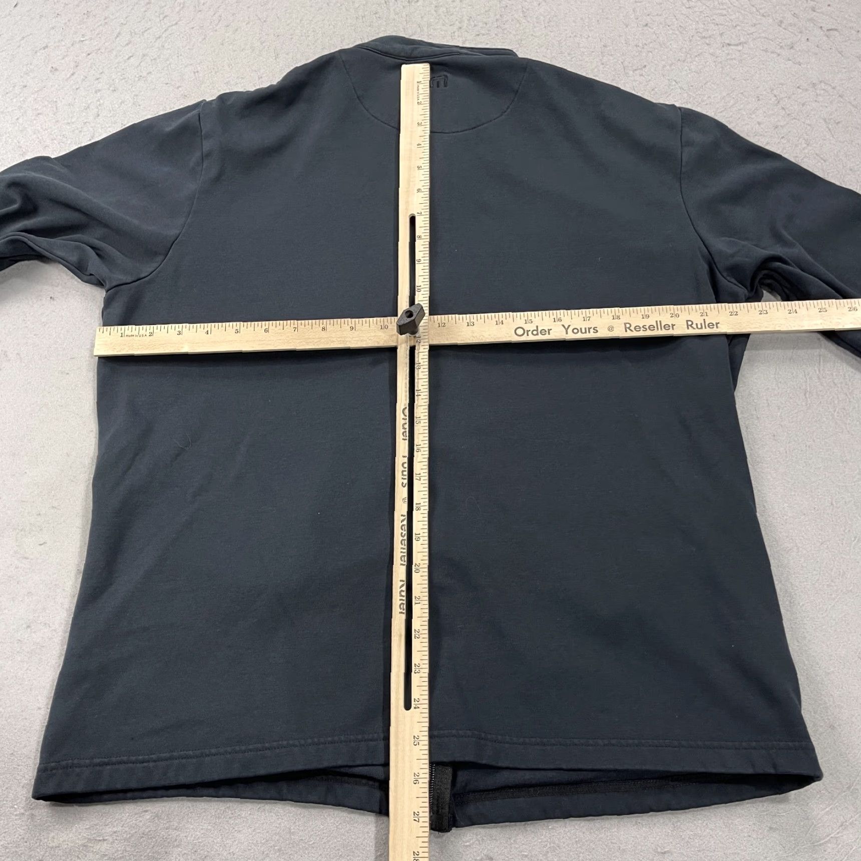 TravisMathew Travis Mathew Jacket Mens L Black Full Zip Sports Golf Solid TM Size US L / EU 52-54 / 3 - 7 Thumbnail
