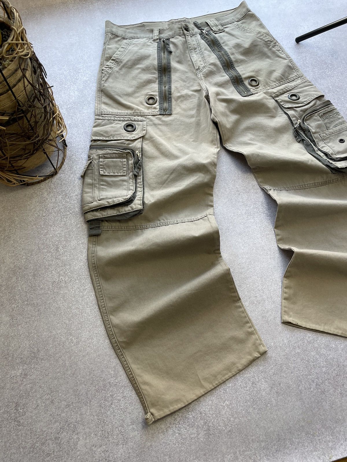 Other Jeans Dirty Pants faded crash denim thrashed y2k distressed Size US 36 / EU 52 - 3 Thumbnail
