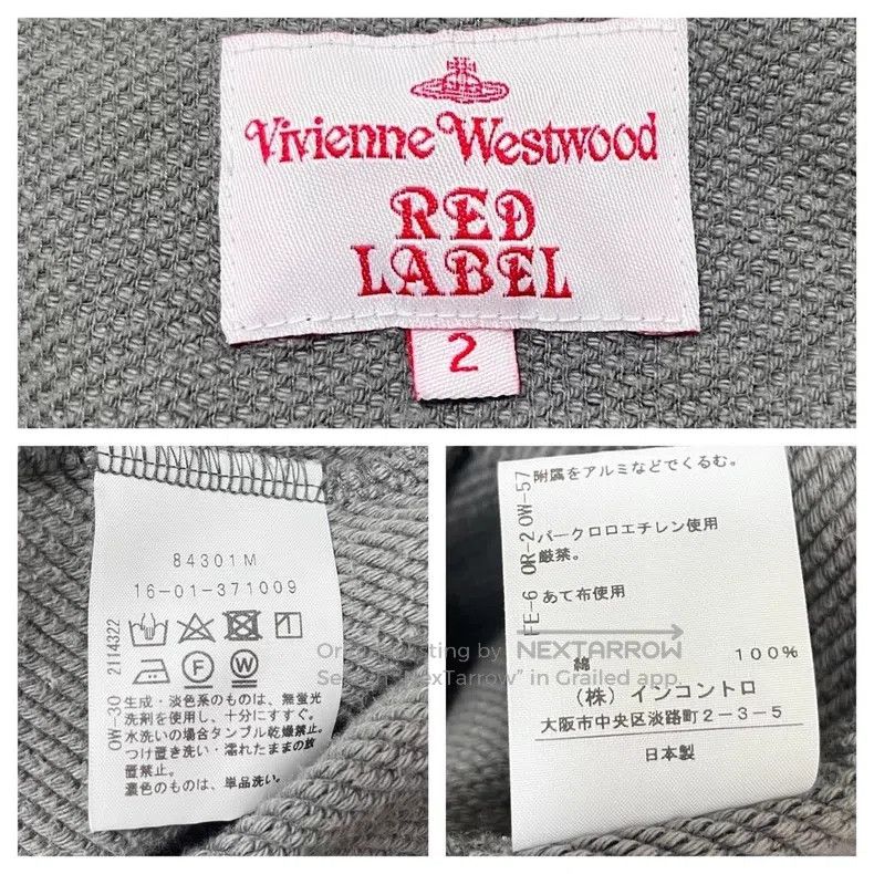Vivienne Westwood Vivienne Westwood Asymmetrical Misty Grey Blue Shawl Colla Size M / US 6-8 / IT 42-44 - 5 Thumbnail