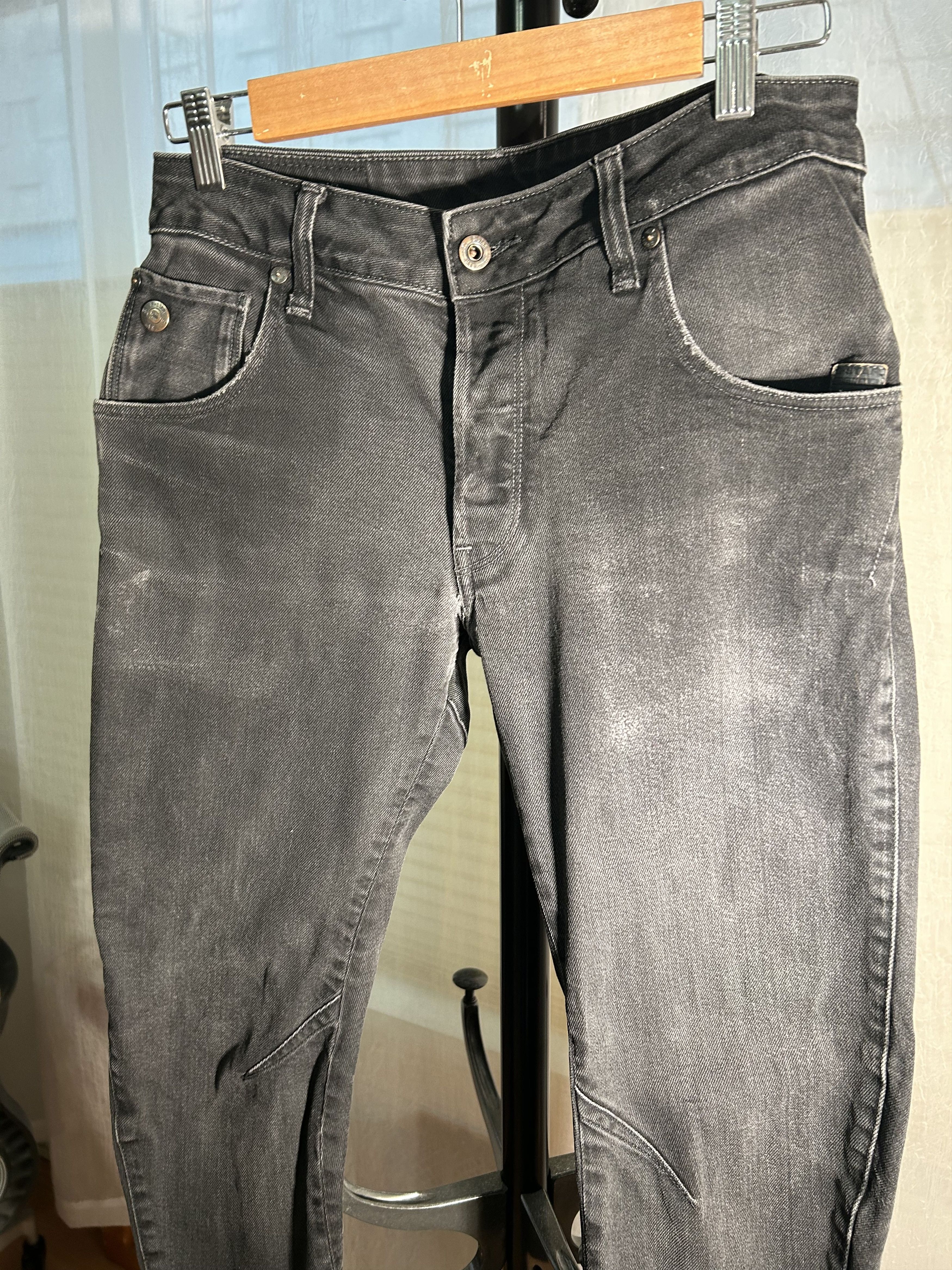 G-Star G Star - Raw Arc Zip 3D Slim Jeans Size US 31 - 2 Thumbnail