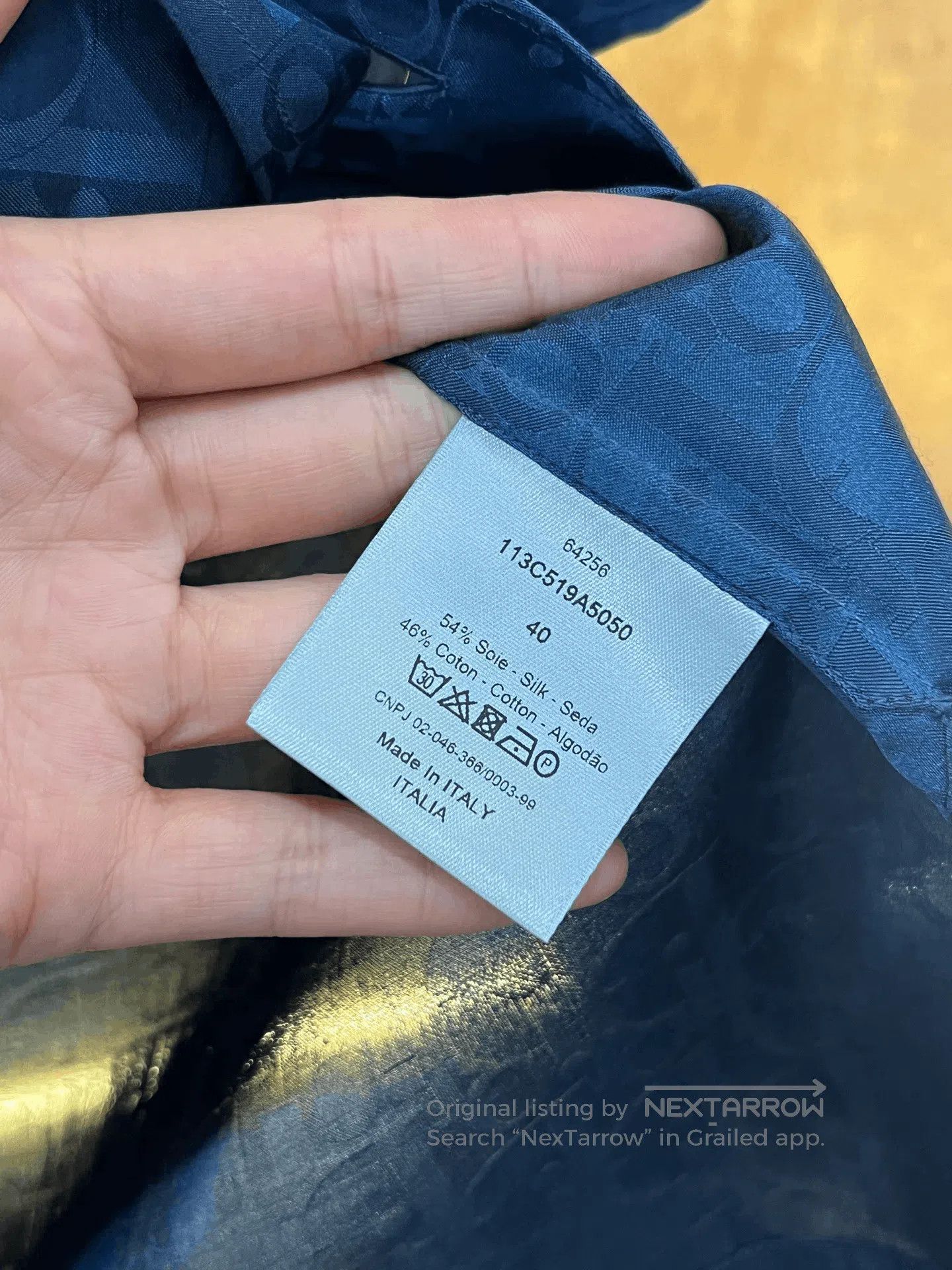 Dior Dior All-Over Print Shirt. Size US XXS / EU 40 - 4 Thumbnail
