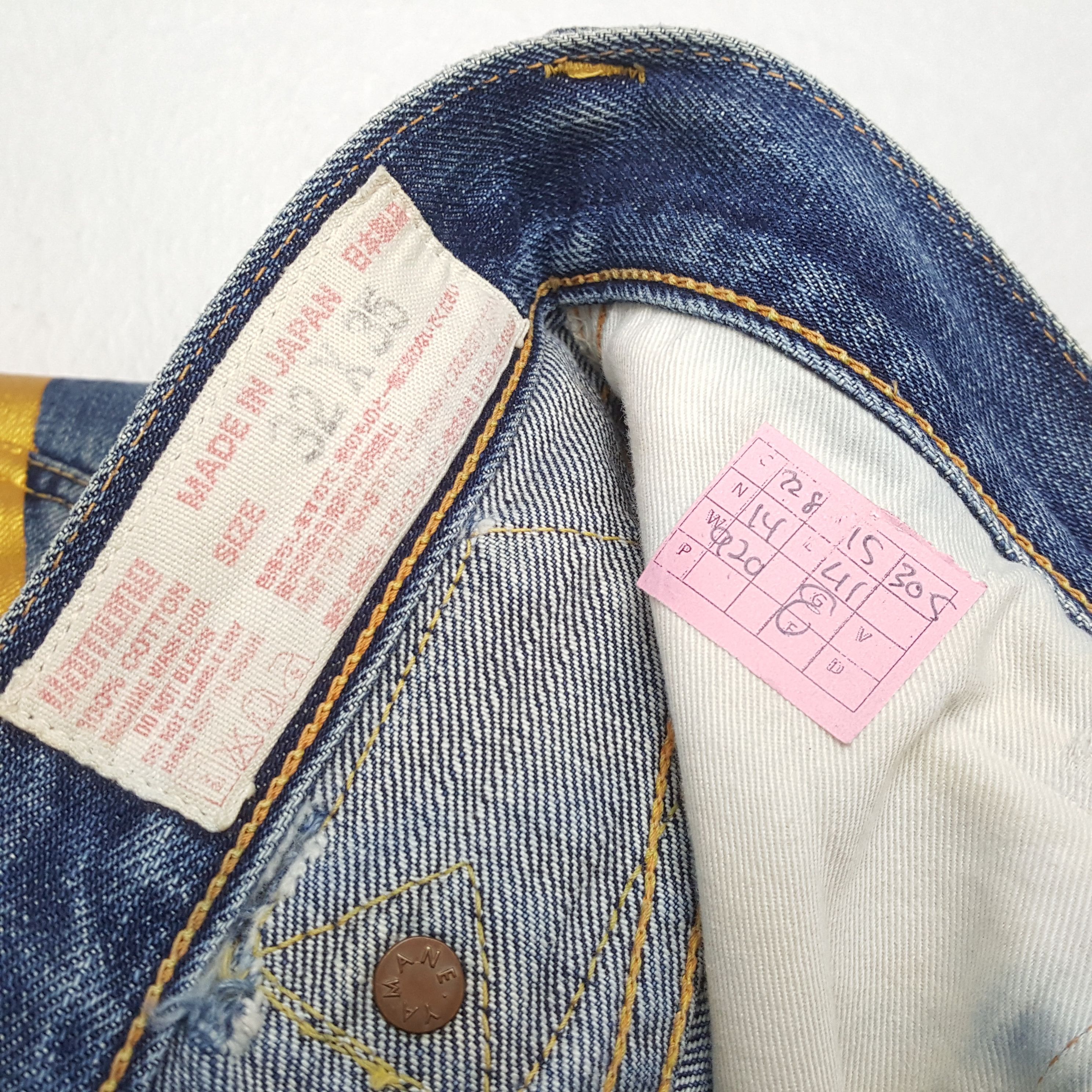 Evisu EVISU Japanese Brand Streetwear Custom Daicock Jeans Size US 30 / EU 46 - 14 Thumbnail