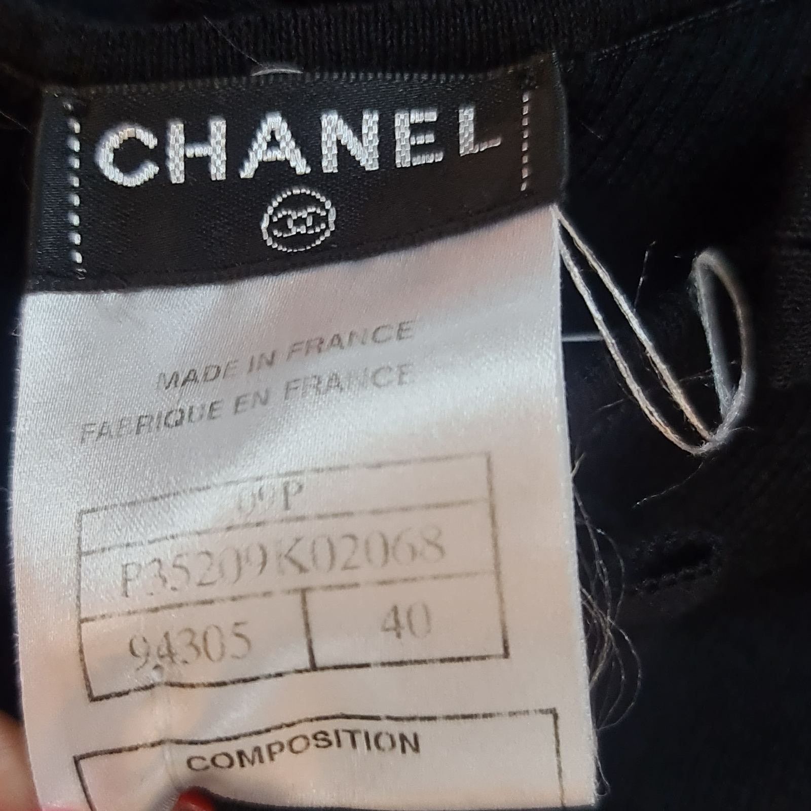Chanel CHANEL Black Bows CC Logo Sweater Top Knit Sz.40 Size M / US 6-8 / IT 42-44 - 8 Thumbnail