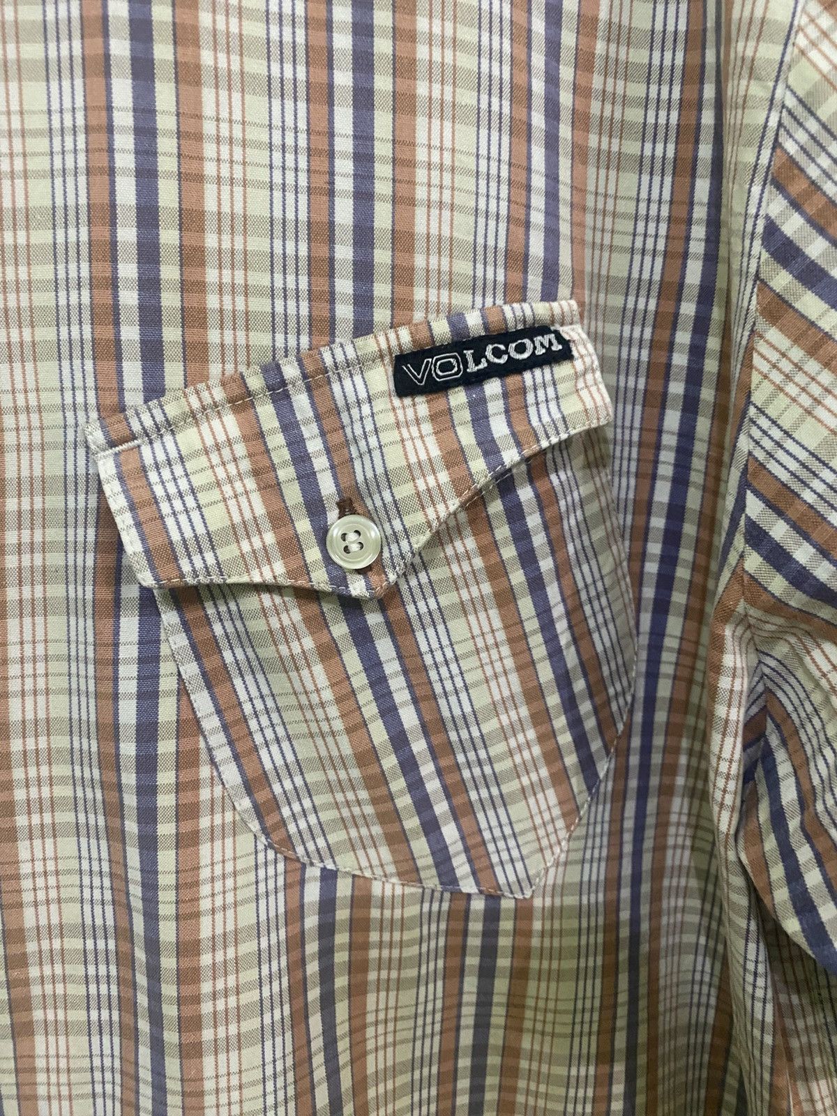 Volcom Vintage Volcom Western Style Shirt Size US L / EU 52-54 / 3 - 3 Thumbnail