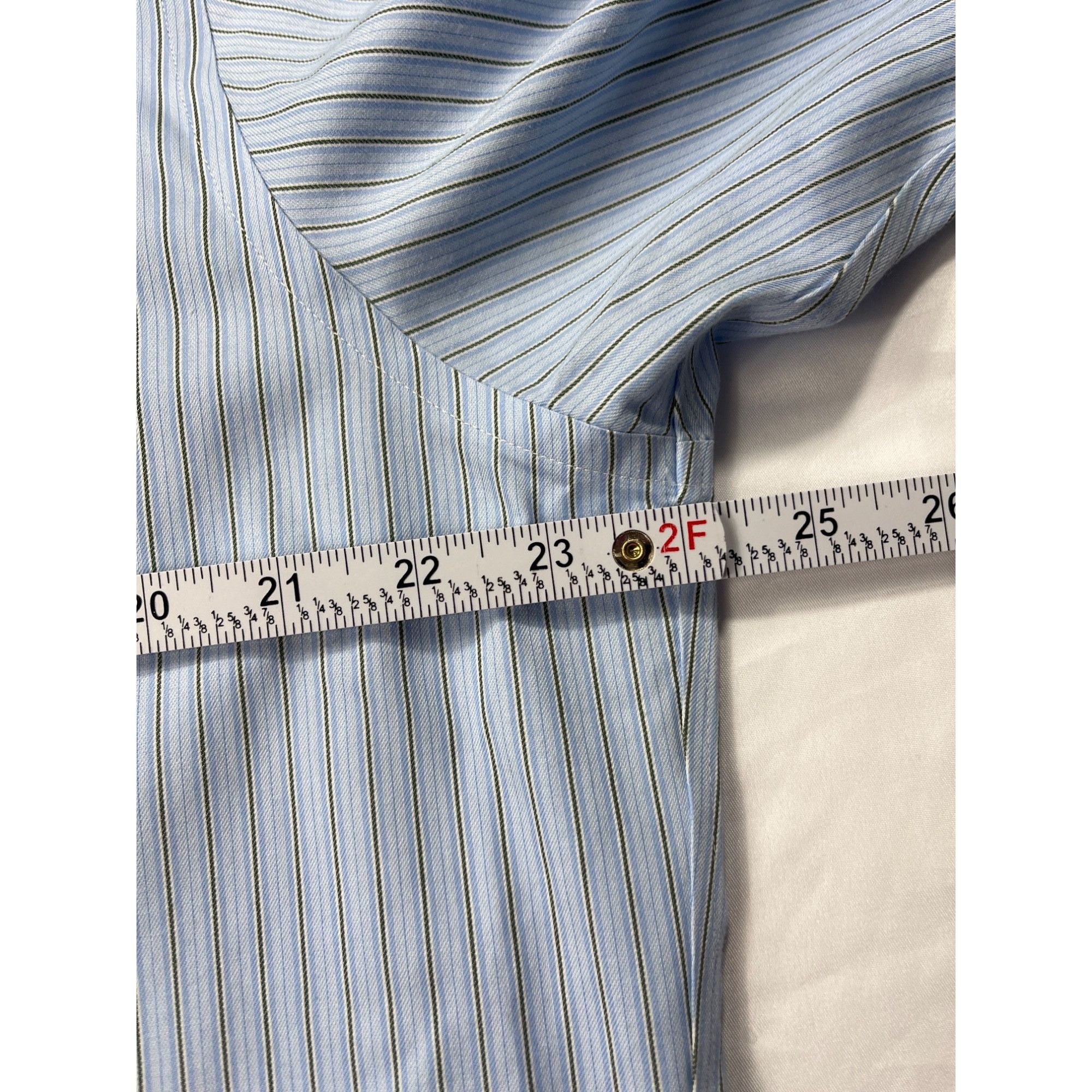 Brooks Brothers Brooks Brothers Mens Blue White Dress Shirt Size 16.5 32 SKU Size US L / EU 52-54 / 3 - 4 Thumbnail