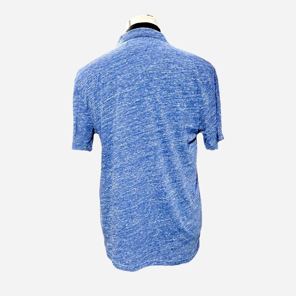 Lucky Brand Lucky Brand Men’s Blue Johnny Collar Linen Shirt Sz M Size US M / EU 48-50 / 2 - 6 Thumbnail