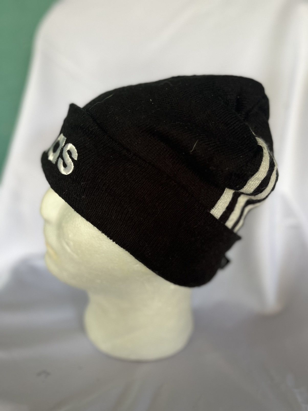 Adidas Vintage adidas hats beanie snow caps Size ONE SIZE - 2 Thumbnail