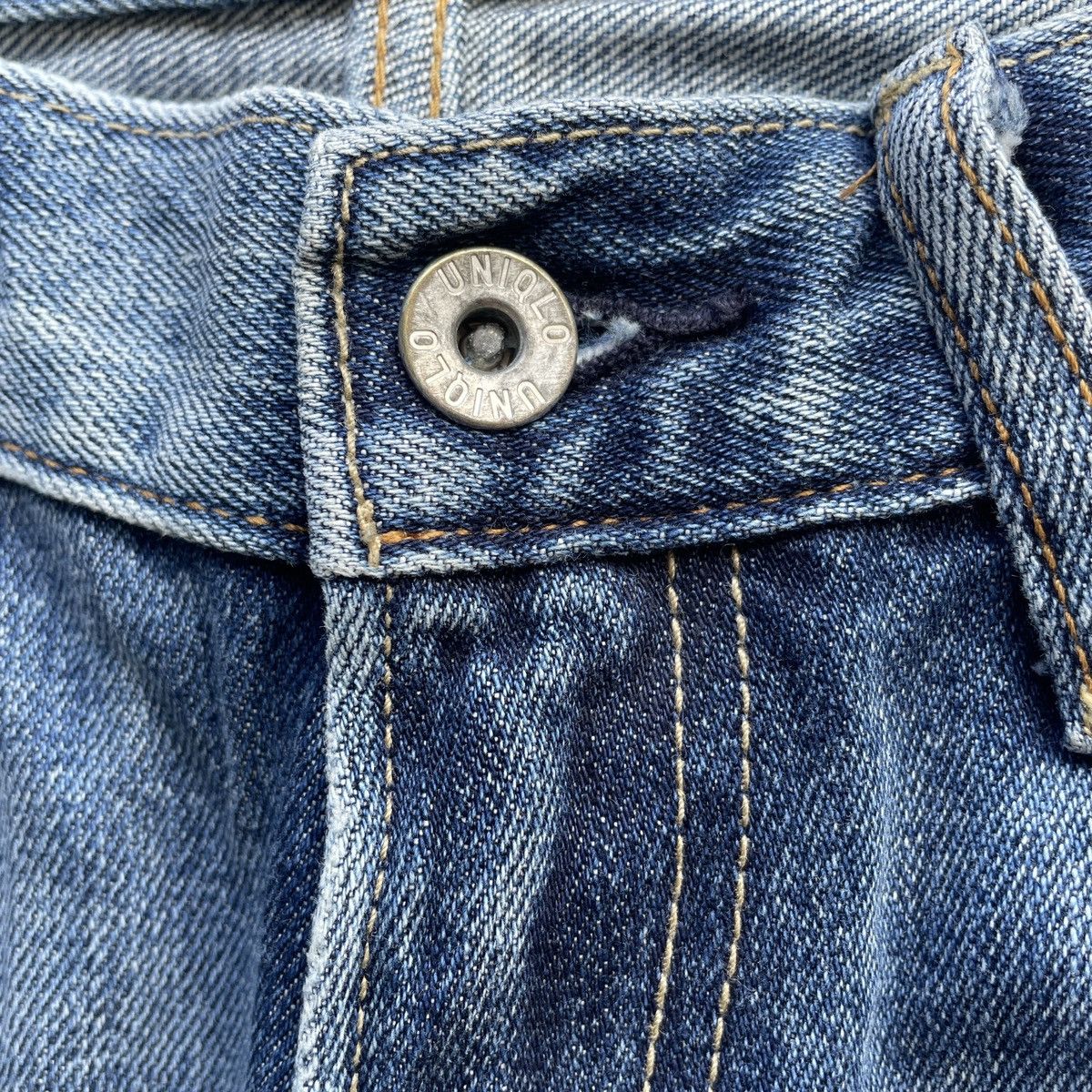 Japanese Brand Vintage Japanese Faded Jeans Pants Distressed Denim W29 Size US 29 - 6 Thumbnail