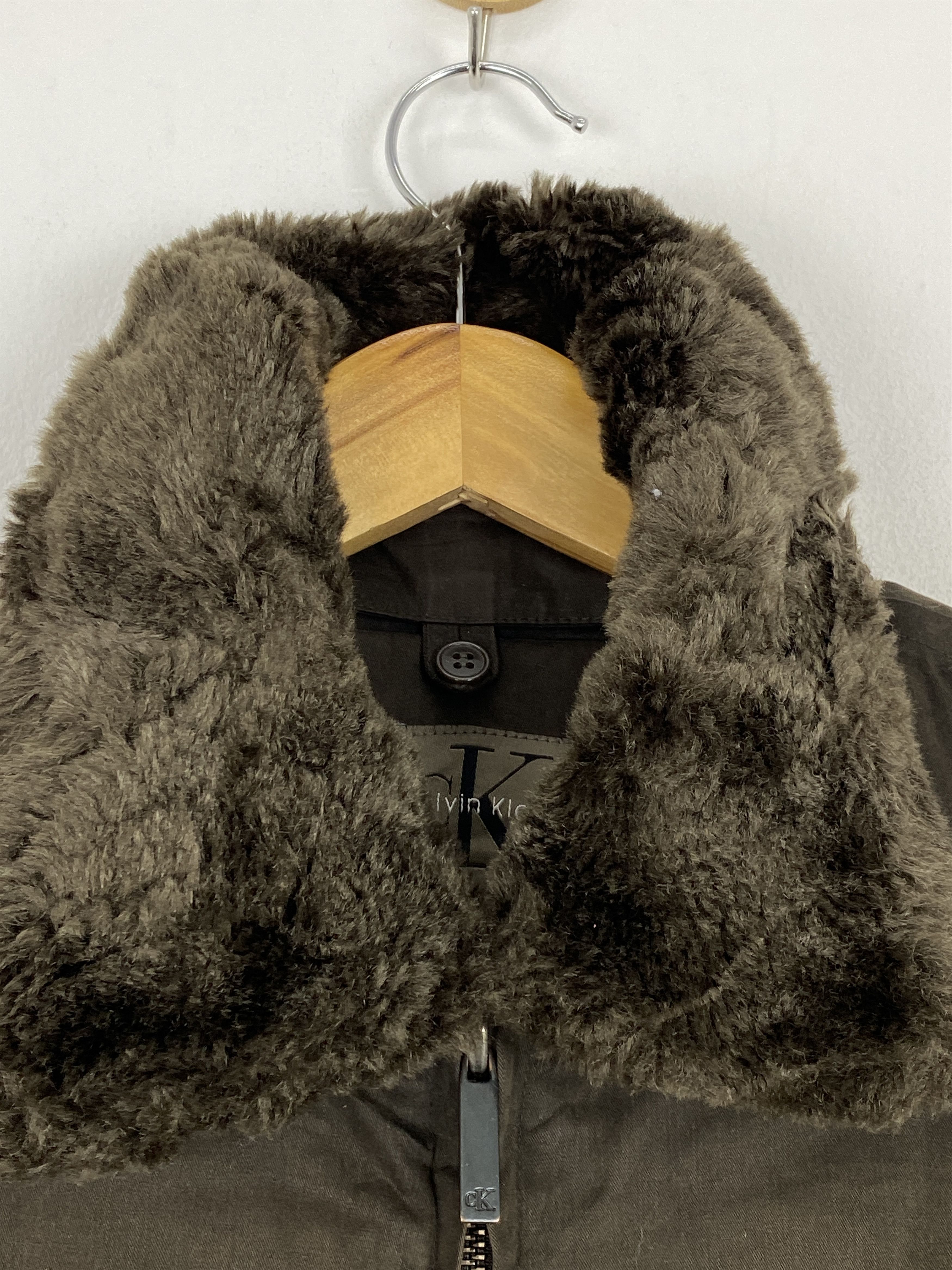 Calvin Klein Calvin Klein Zipper Sherpa Bomber Jacket MJ0067 Size US M / EU 48-50 / 2 - 10 Thumbnail