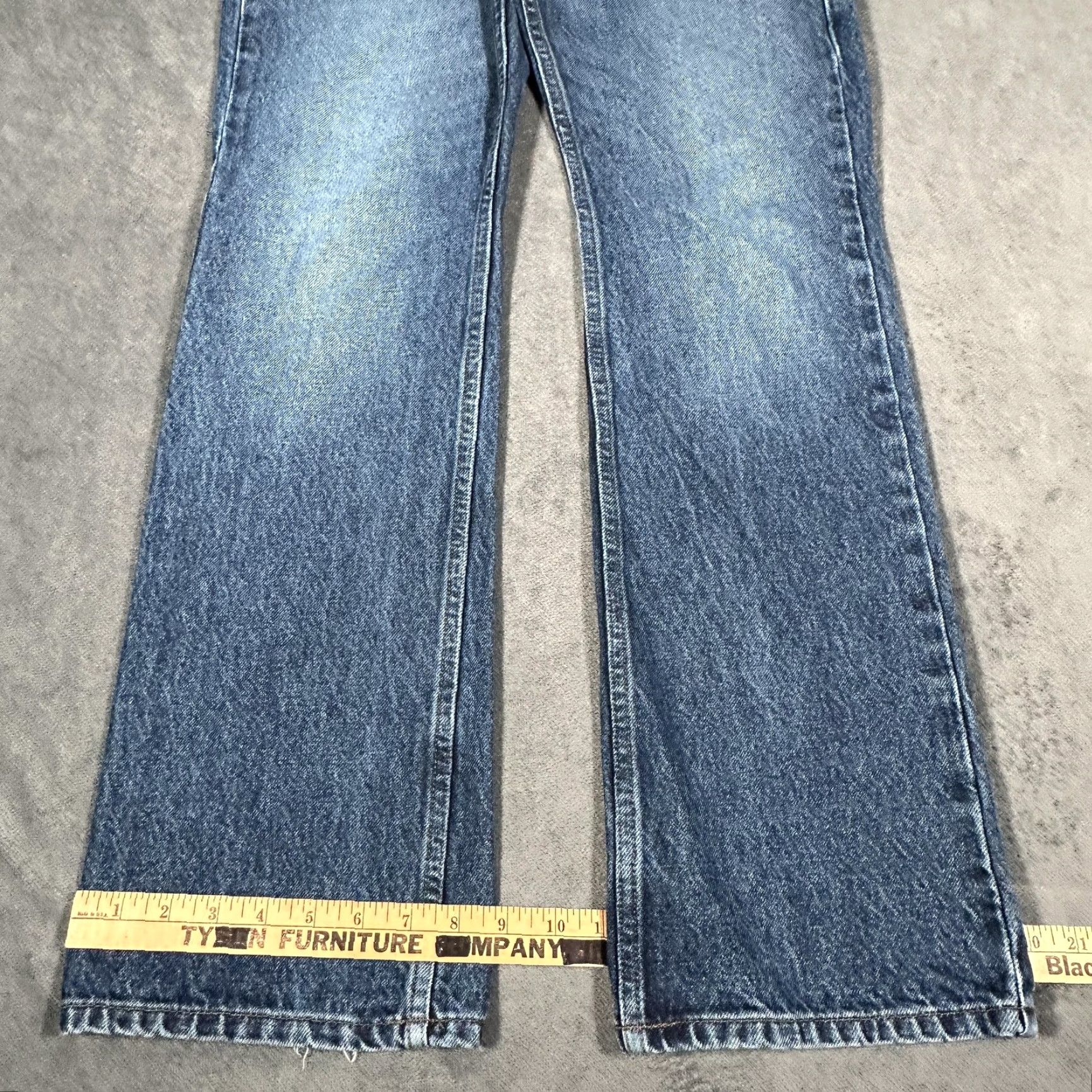 Harley Davidson VINTAGE Harley-Davidson Jeans Mens 33x34 Bootcut Denim Biker Motorcycle Pants Size US 33 - 4 Thumbnail