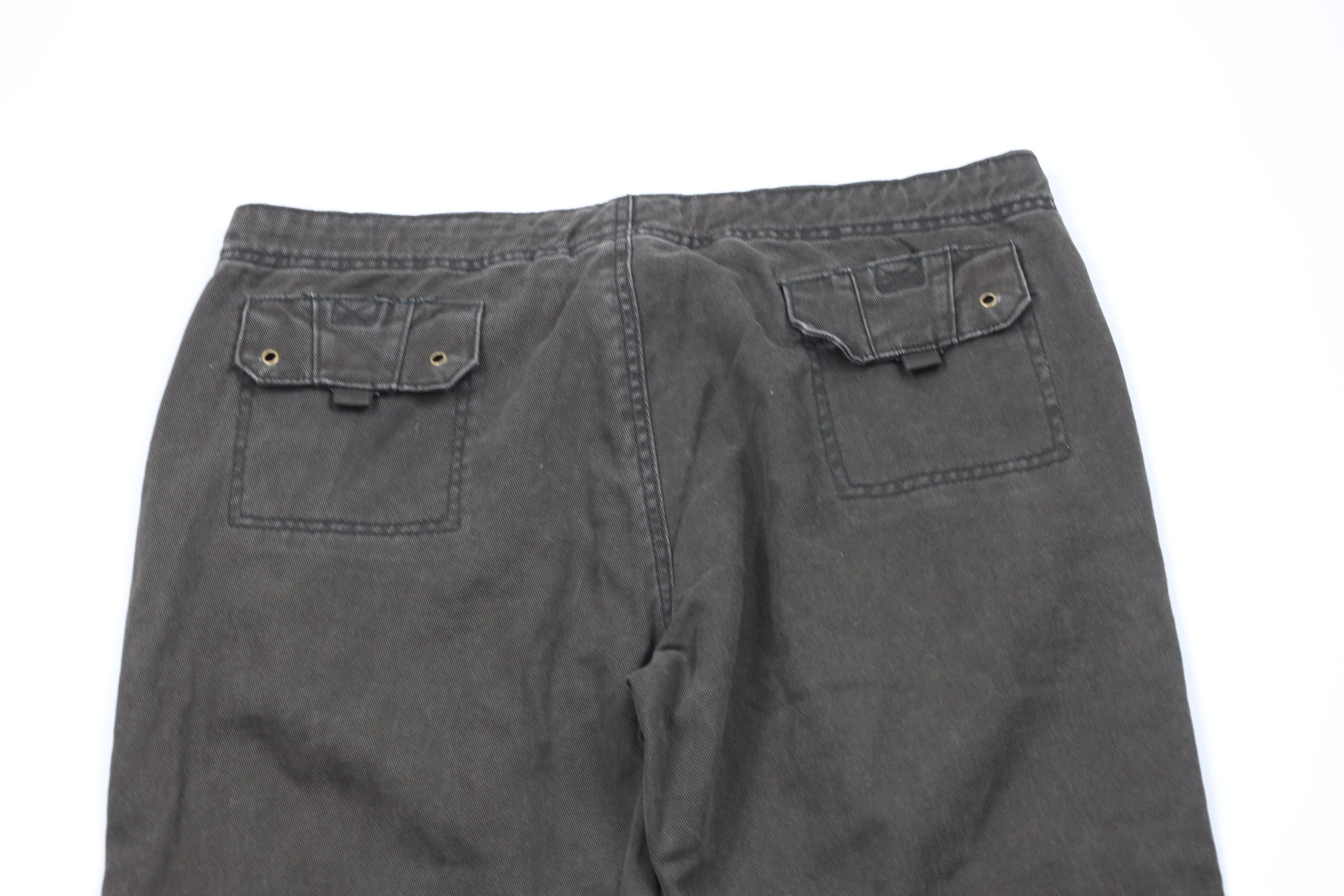 Vintage Vintage 90s Y2K Babydoll Baggy Wide Leg Flare Cargo Pants Size 38" / US 16 / IT 52 - 12 Thumbnail
