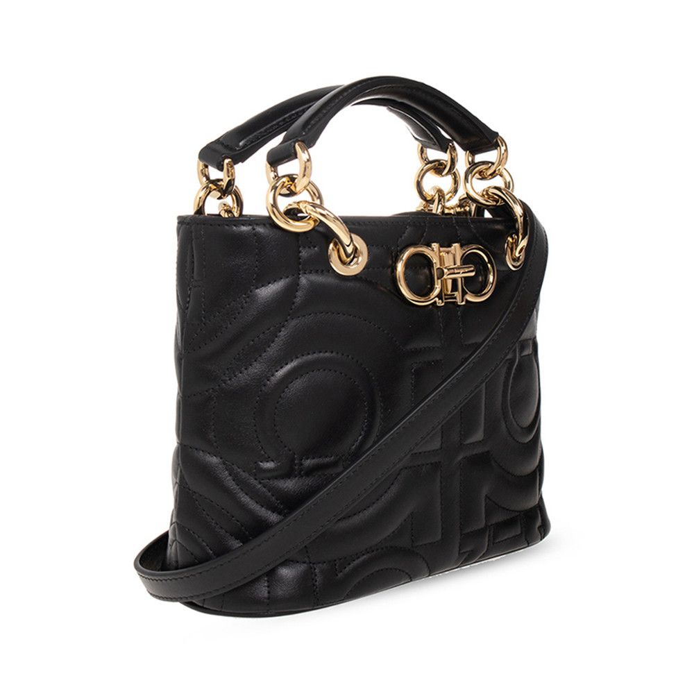 Salvatore Ferragamo o1s1rm0526 Size : OS / Shoulder Bag in Black Size ONE SIZE - 3 Thumbnail