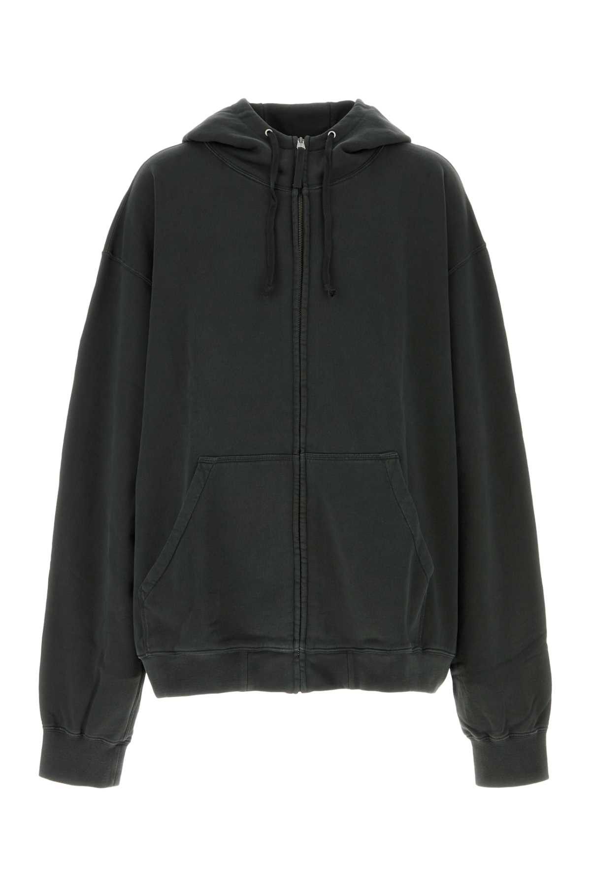 パーカー・フーディ Maison Margiela Graphite Cotton Oversize Sweatshirt Maison Margiela Graphite Cotton Oversize Sweatshirt | Grailed