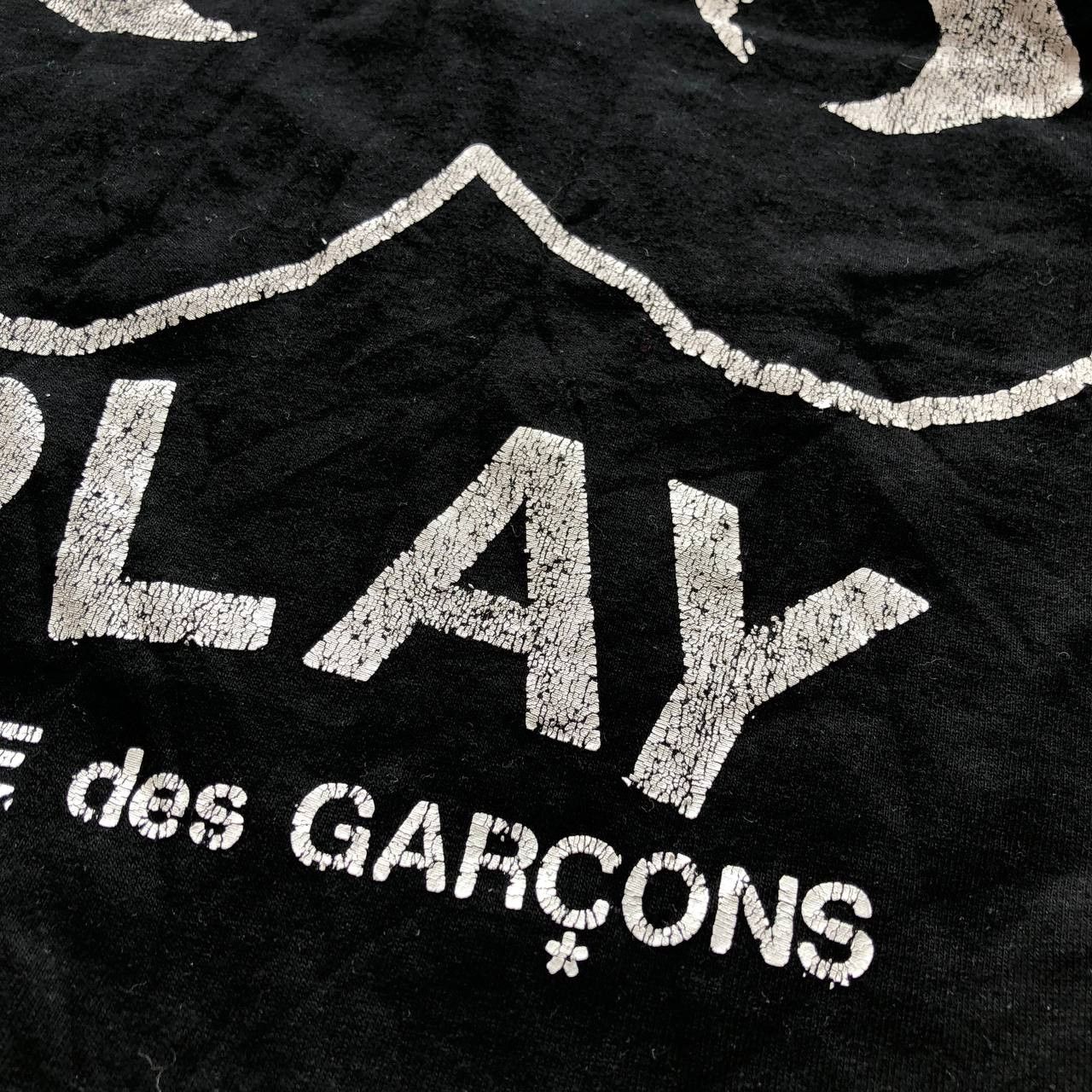 Comme des Garcons × Comme des Garcons PLAY × Designer *VERY RARE!…Play Comme des Garcons Mens Tee XL Size US XL / EU 56 / 4 - 9 Thumbnail