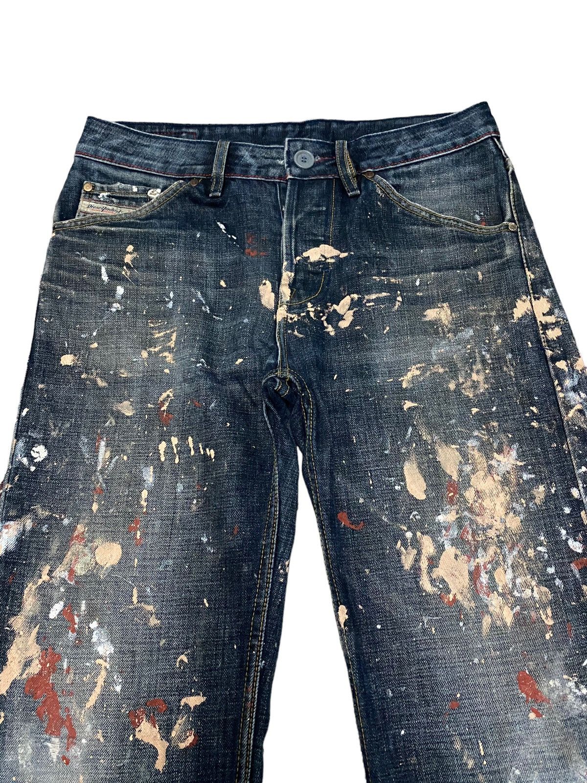 Diesel Diesel painted jeans Size US 32 / EU 48 - 8 Thumbnail