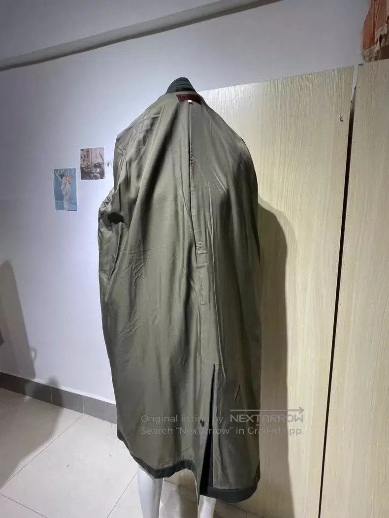 Yohji Yamamoto Vintage Yohji Yamamoto Men's Long Trench Coat . Size US M / EU 48-50 / 2 - 5 Thumbnail