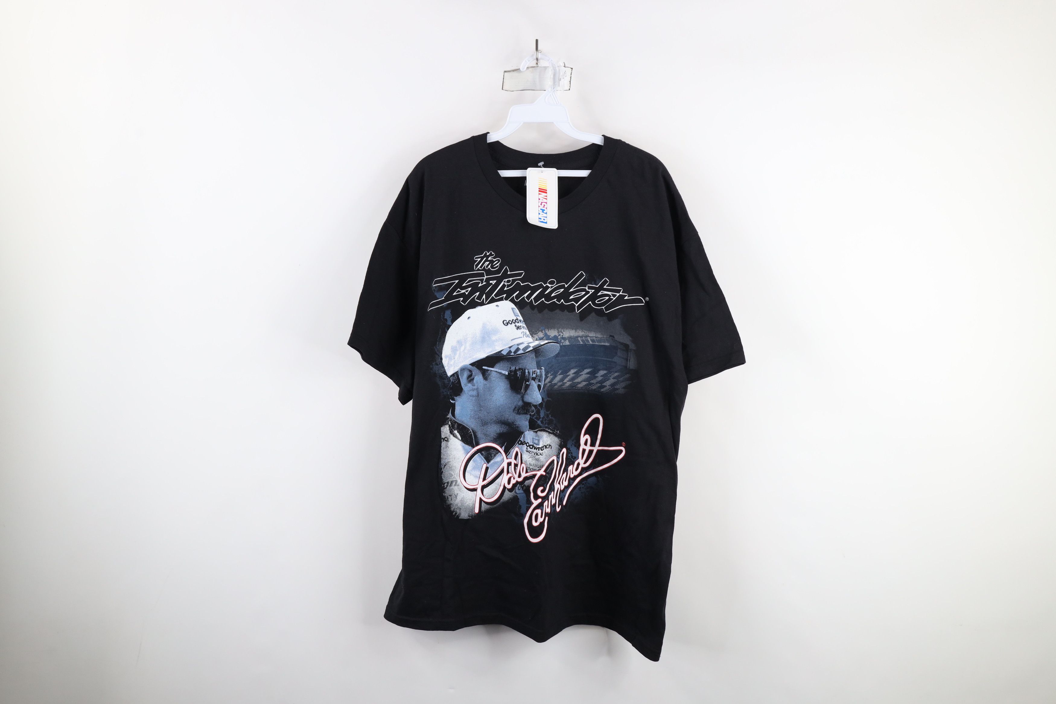 Vintage Deadstock Y2K NASCAR Dale Earnhardt Racing T-Shirt Black Size US XL / EU 56 / 4 - 1 Thumbnail