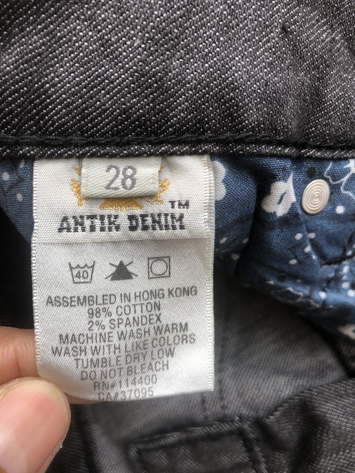 Antik Denim Japanese Antik Denim Flared Jeans Size US 30 / EU 46 - 19 Thumbnail