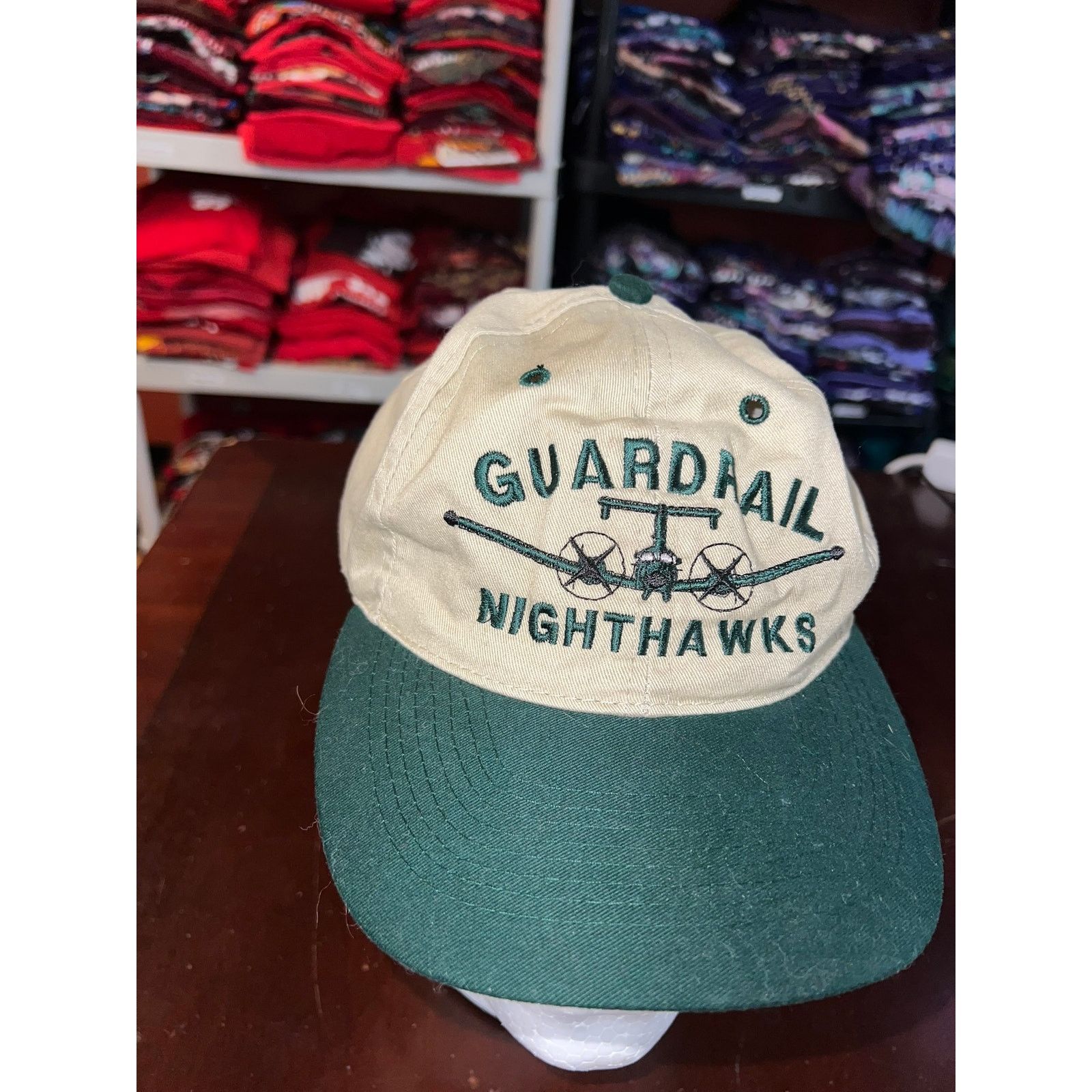 Vintage Vintage Air Force Hat Airplane Guardraul Nighthawks Cap Size ONE SIZE - 2 Thumbnail