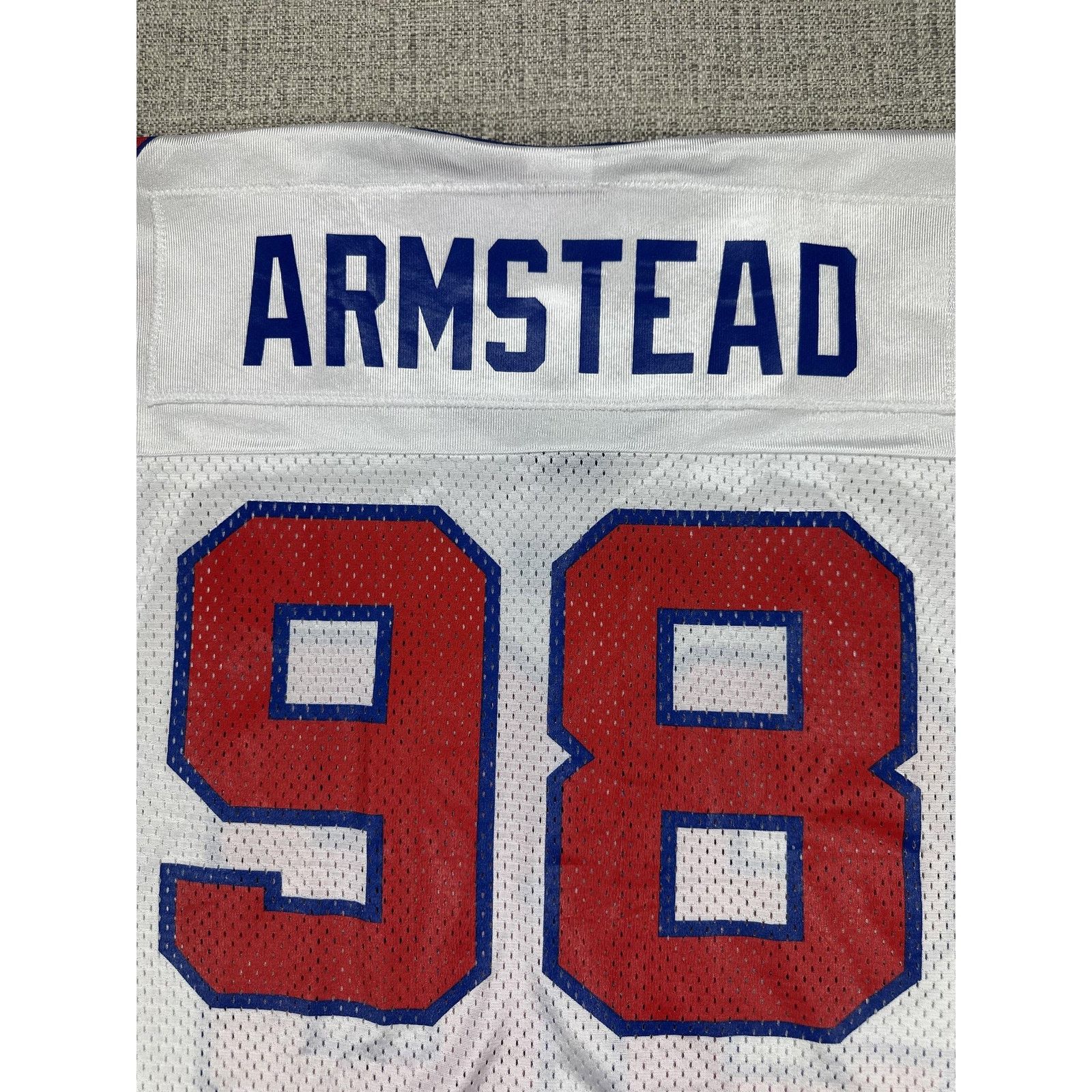 Champion New York Giants Jersey Mens 2XL White Armstead Champion 90s Size US XXL / EU 58 / 5 - 11 Thumbnail
